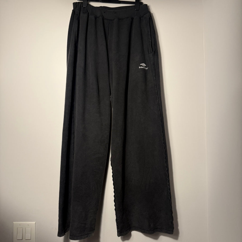 Balenciaga Black Inside Out Sweatpants Size XL