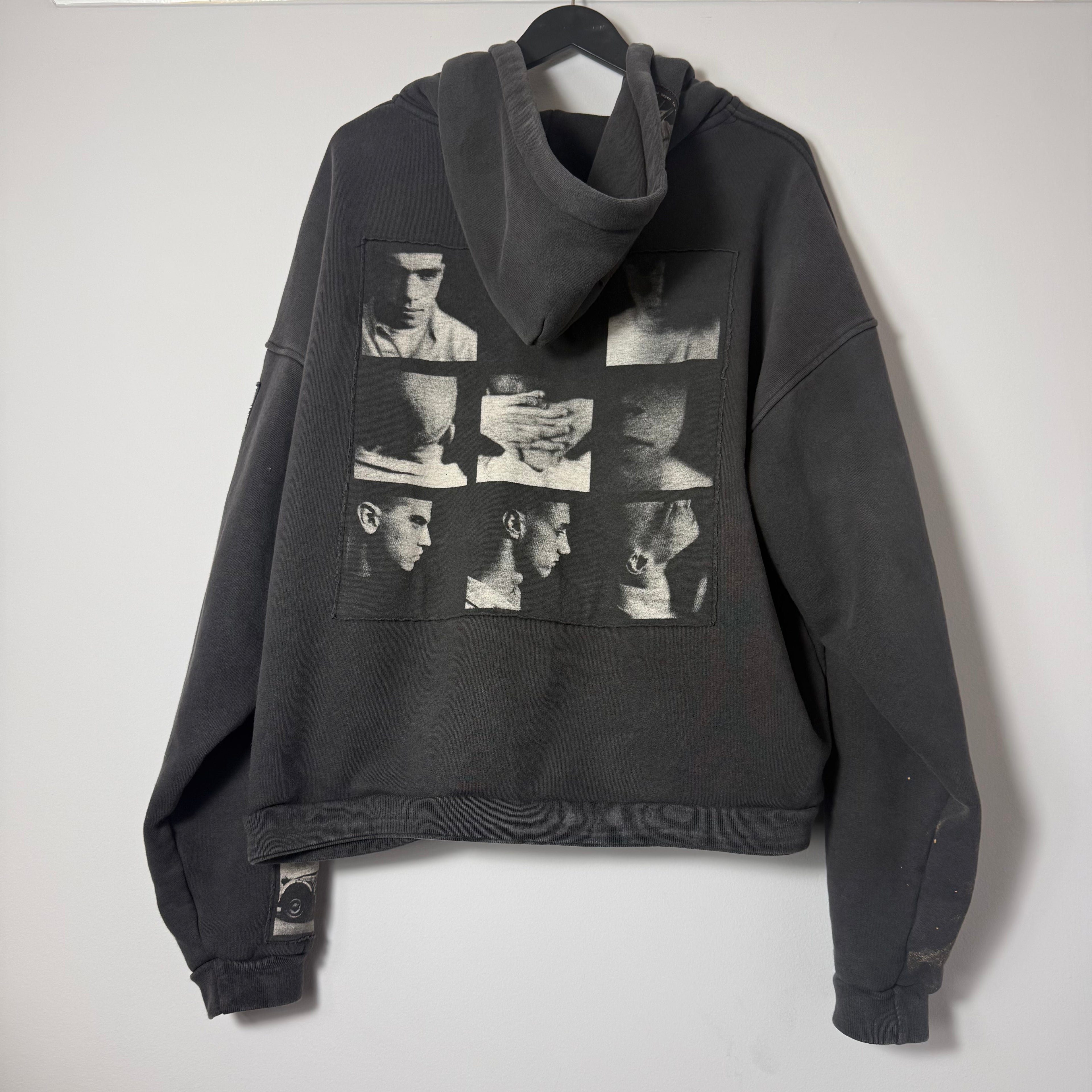 Enfants Riches Deprimes Black Asphyxiation Zip Up Size Medium