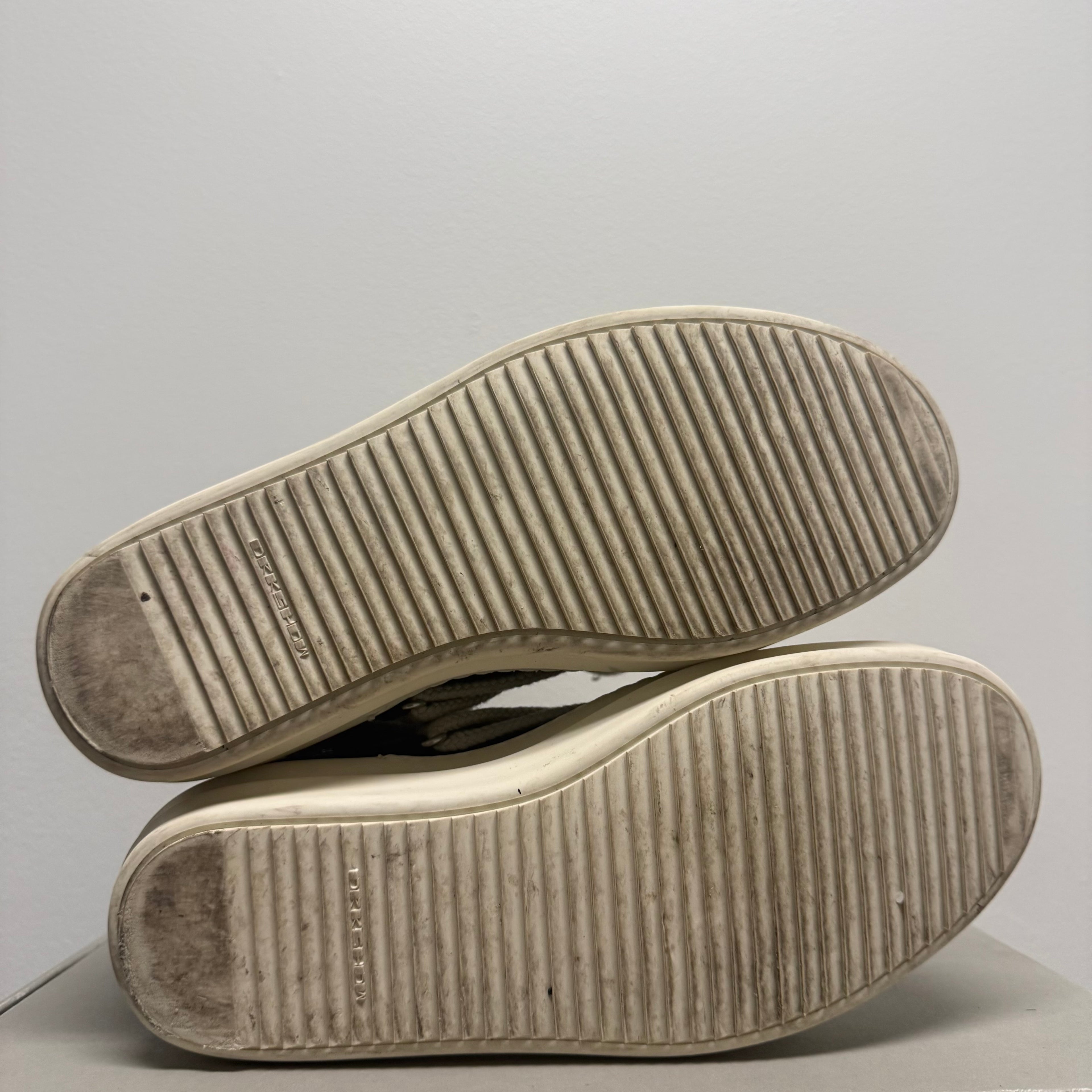 Rick Owens Ramones Hexagram Jumbo Lace Sz 7 US (39.5 EU)