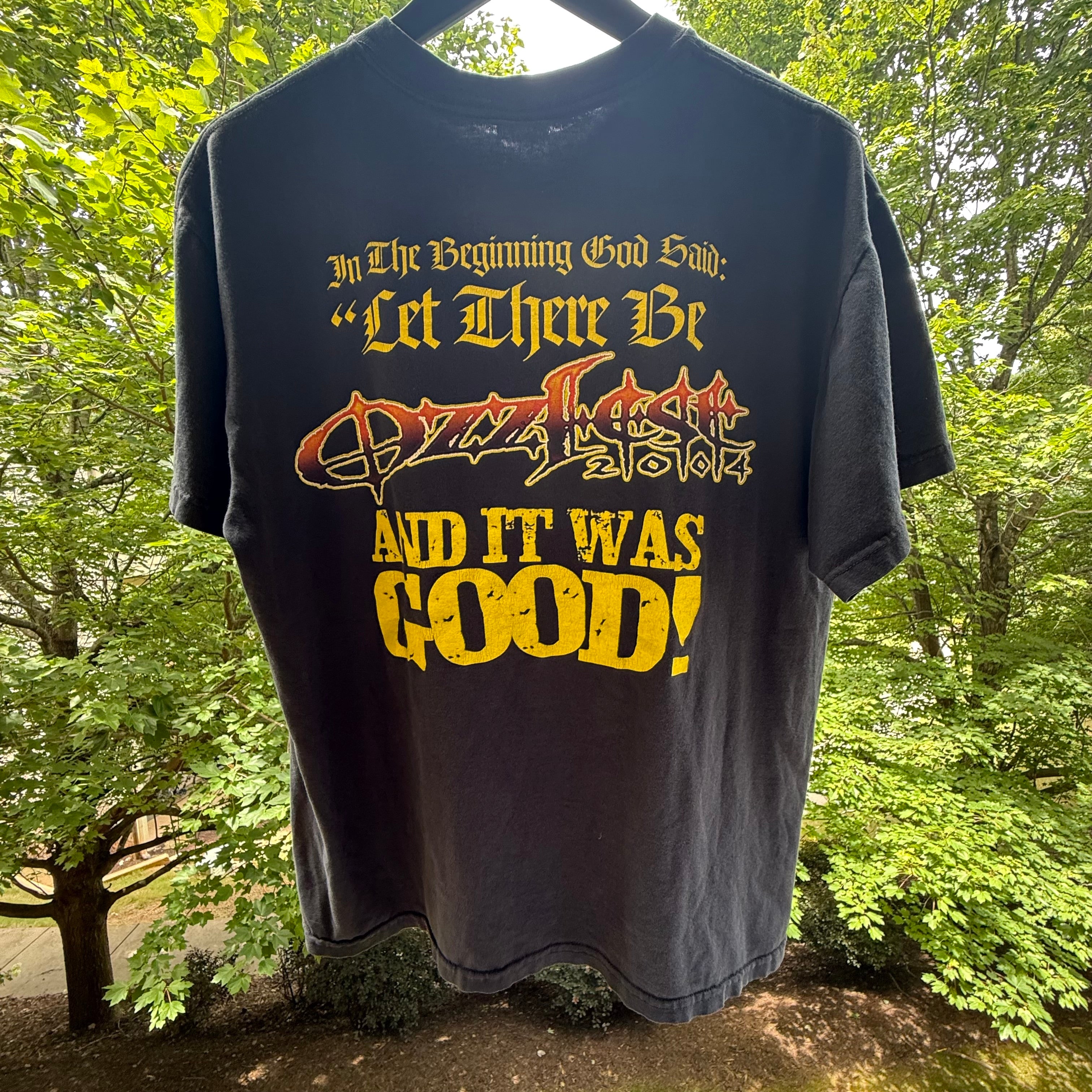 Vintage OzzyFest Passion Tee Size Large