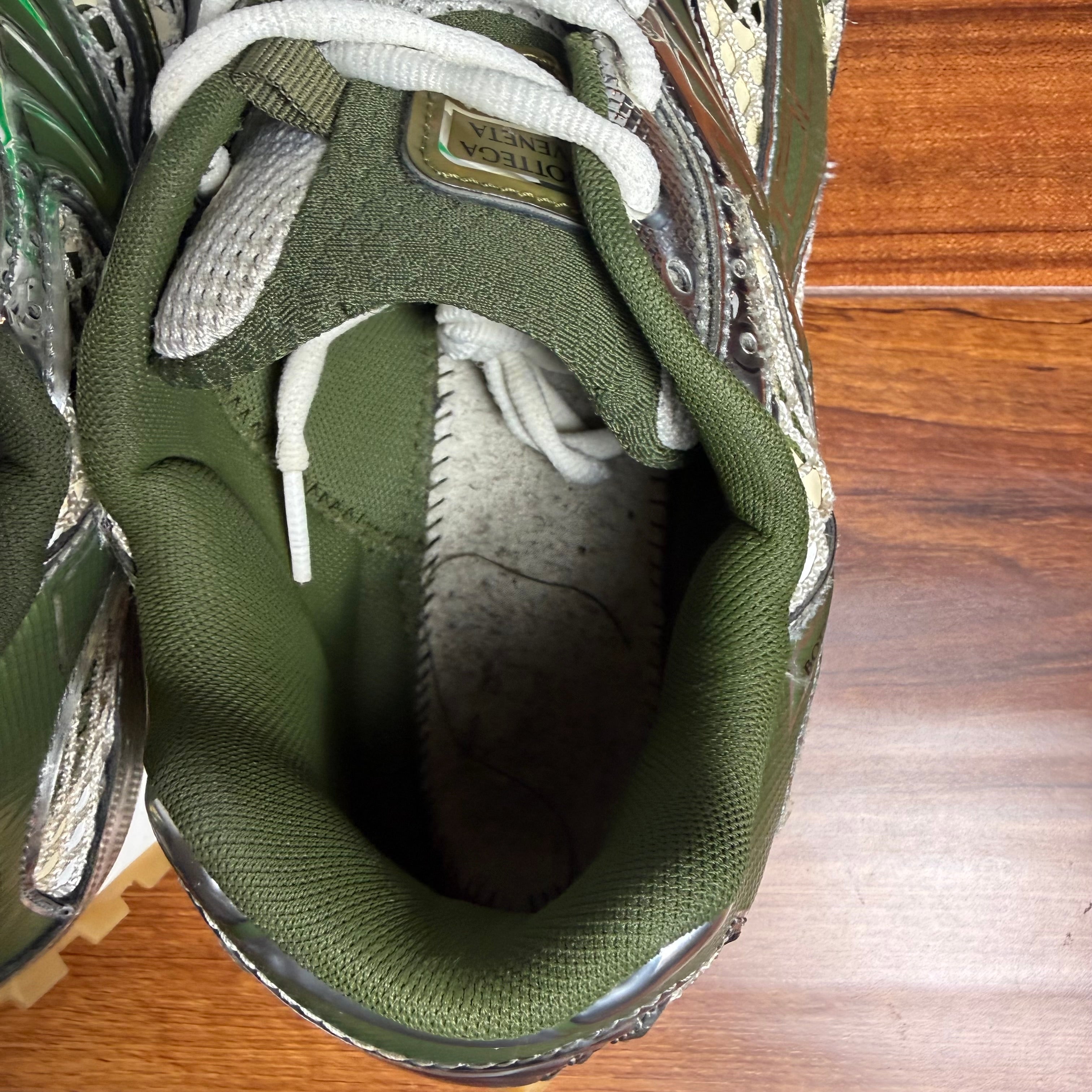Bottega Veneta Olive Green Orbit Sneaker Size 9
