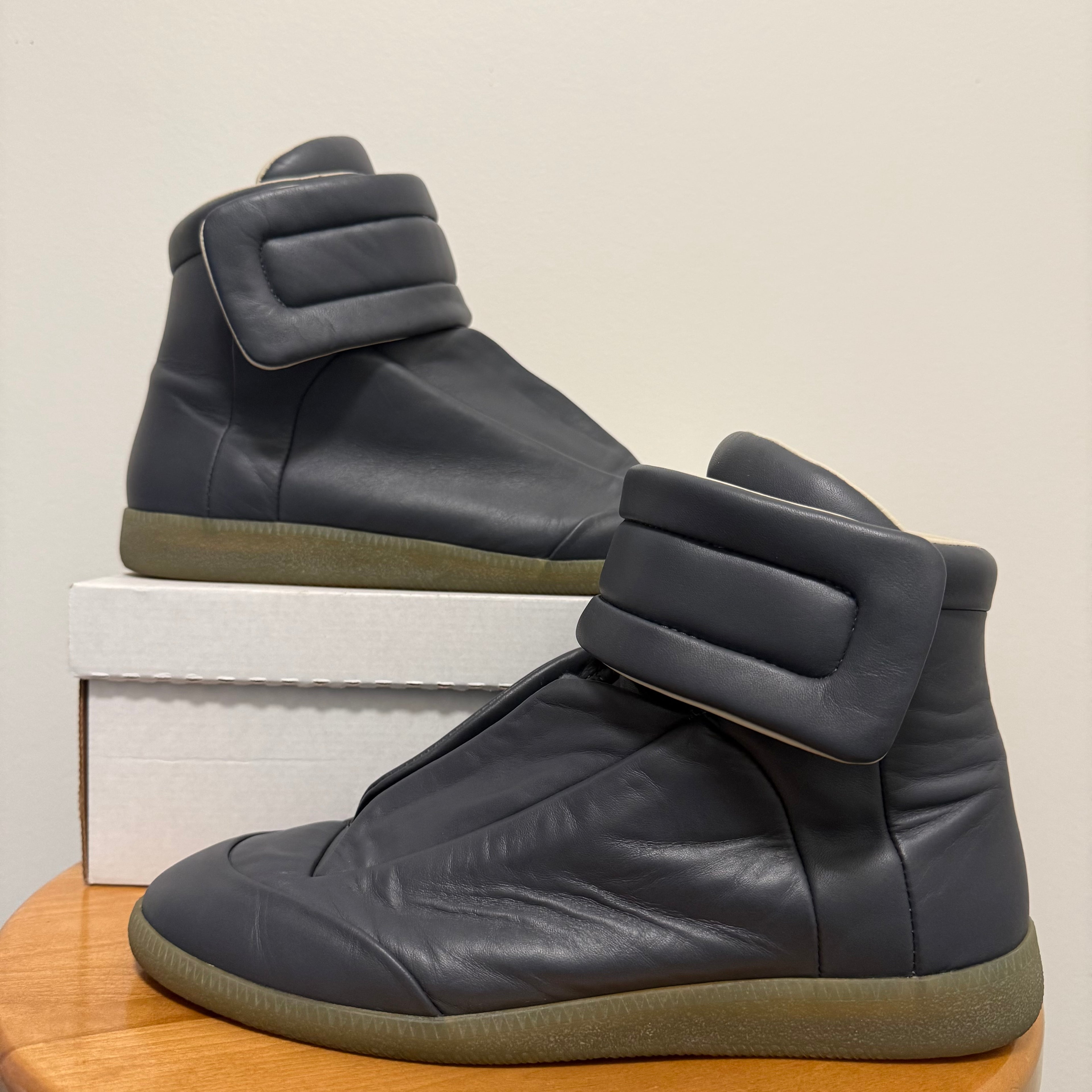 Maison Margiela Futures Black Gum Sneaker Size 11.5 (44.5)