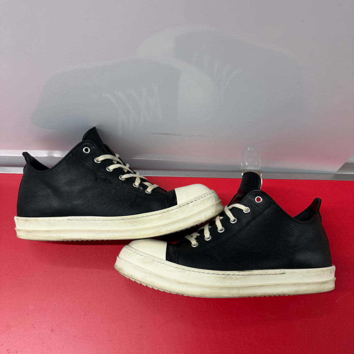 Rick Owens Black Ramone Sneaker Size 11 (44)