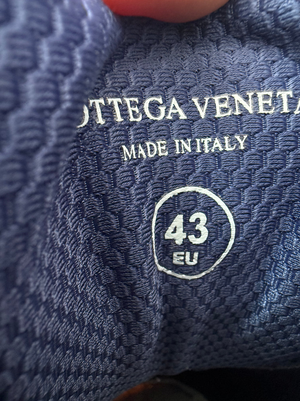 Bottega Veneta Blue/Silver Orbit Sneaker Size 10 (43 EU)