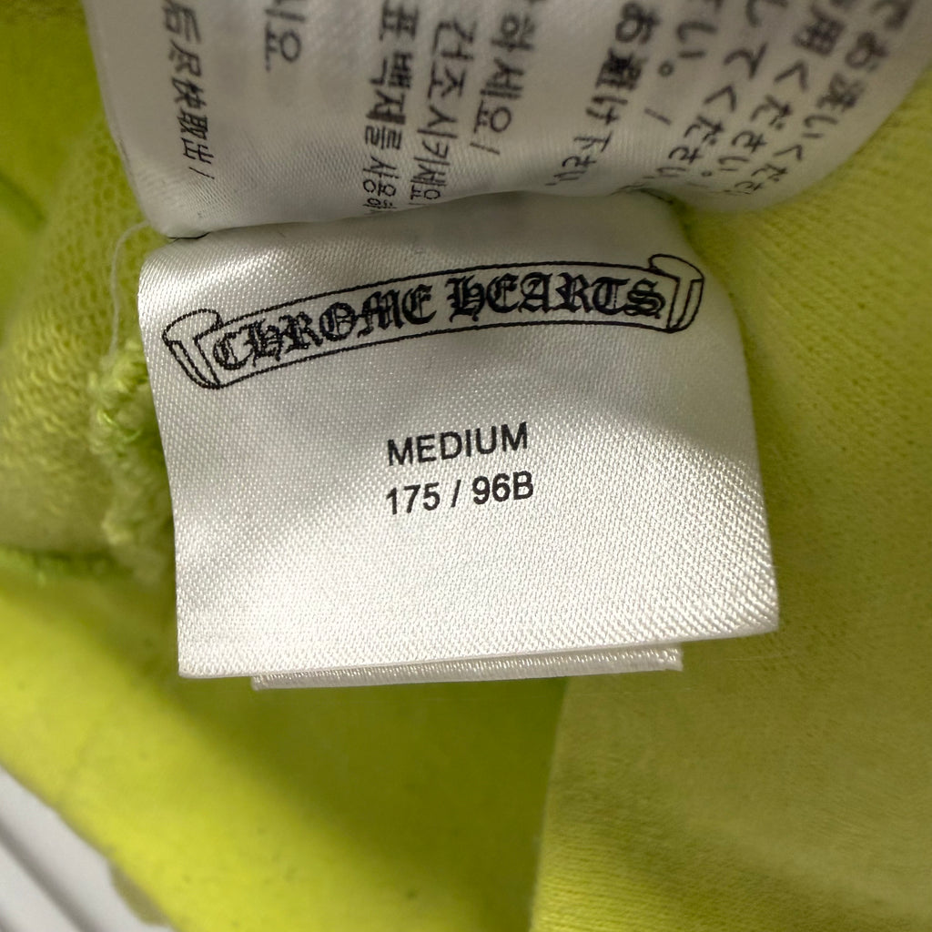 Chrome Hearts Matty Boy Green Chainlink Hoodie Size Medium
