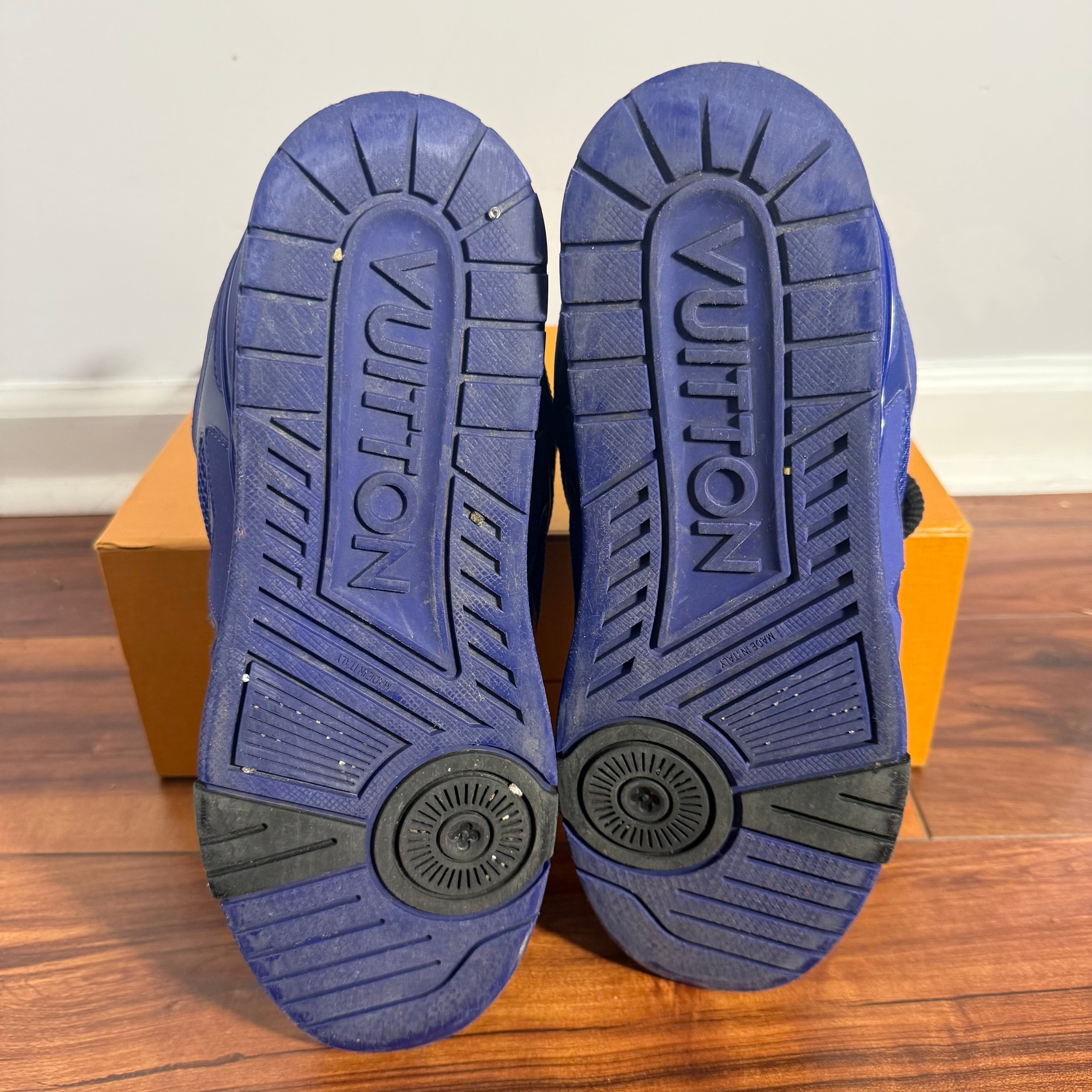 Louis Vuitton Deep Blue Skate Sneaker Size 11 (9.5 LV)