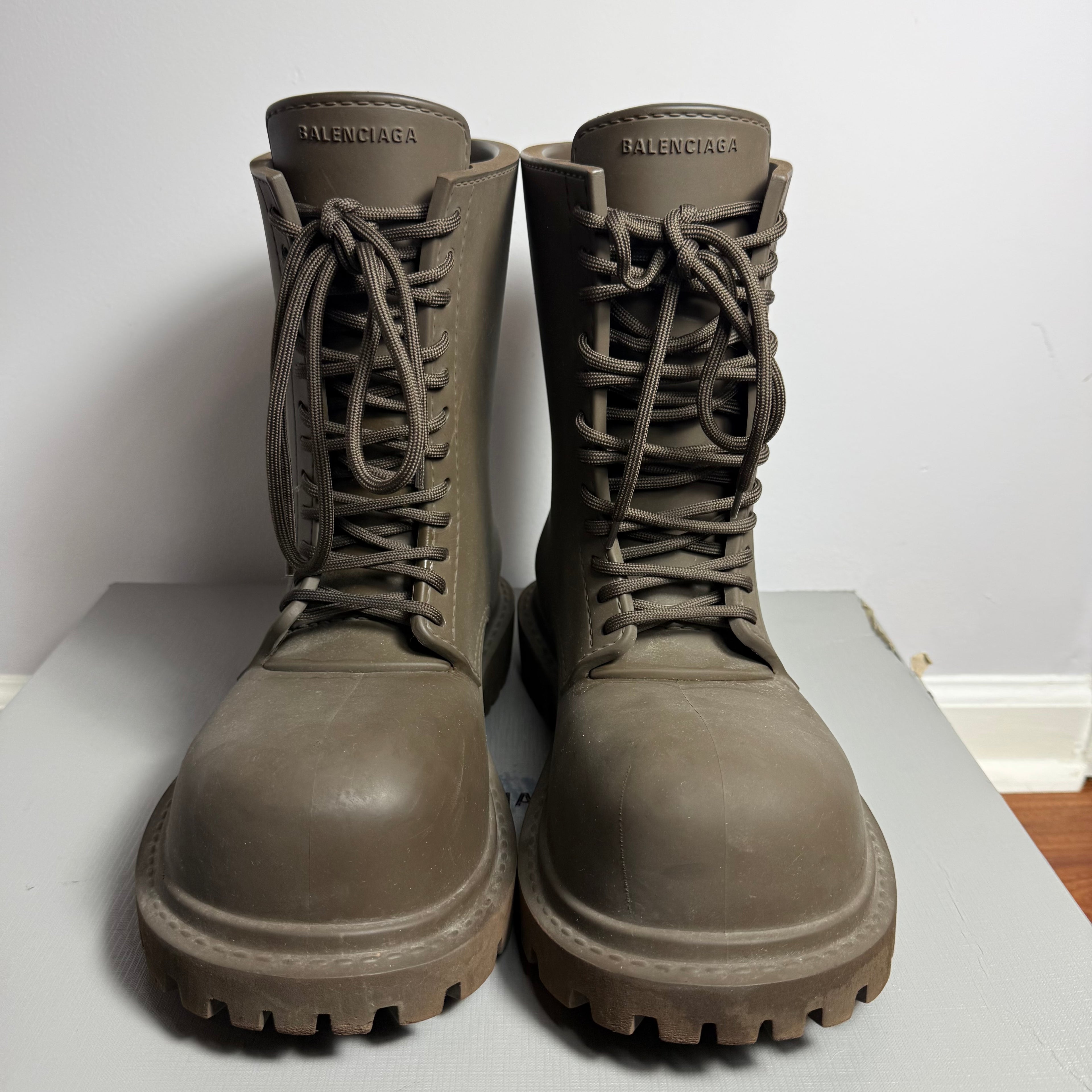 Balenciaga Brown Steroid Boots Size 10 (43)