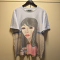 Raf Simons Brian Calvin Modelo Tee Size Large