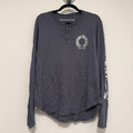Chrome Hearts Henley Silver Button Shirts Sz Large