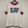 Louis Vuitton Intarsia Graphic Ringer Knit T-Shirt Sz XL