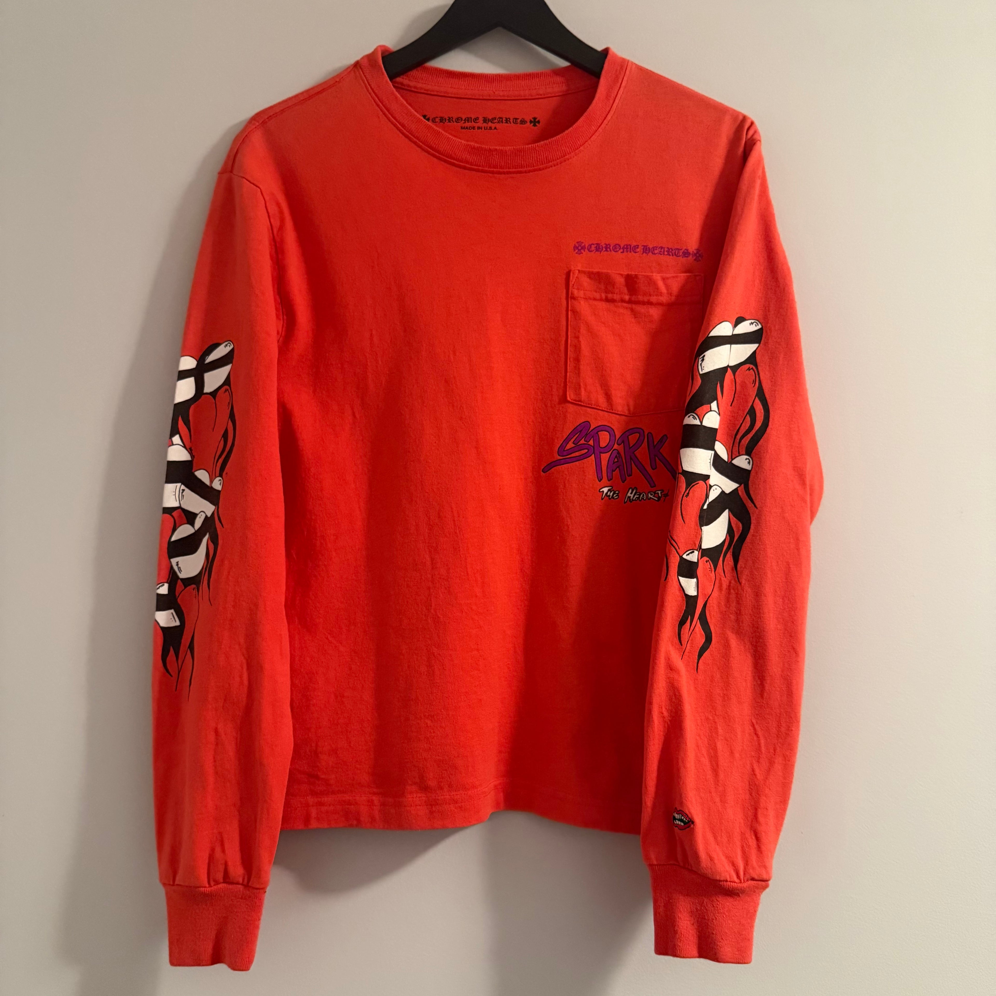 Chrome Hearts Matty Boy Sadistic Lipstick Shirt Size Small
