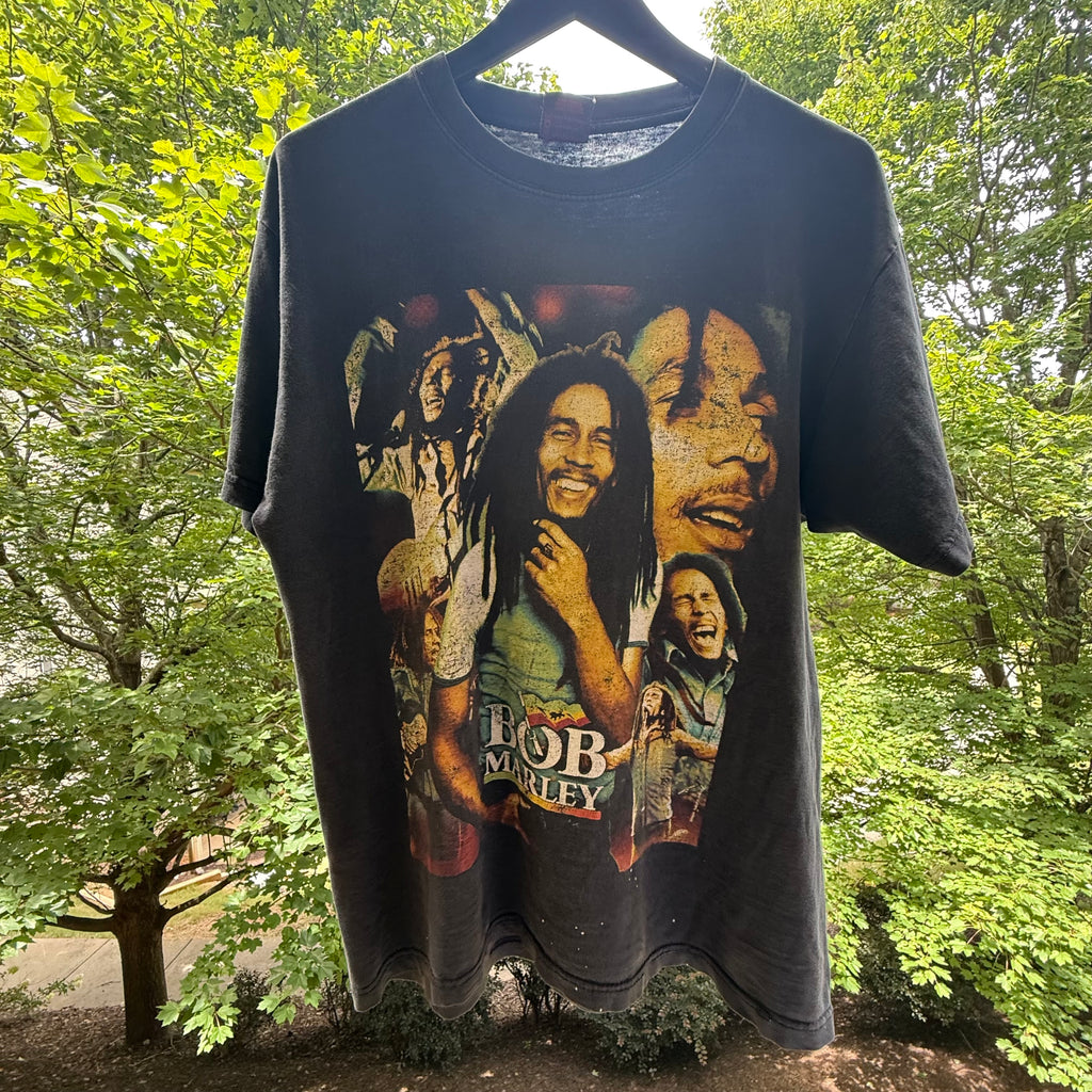 Vintage Bob Marley Rap Tee Size Large