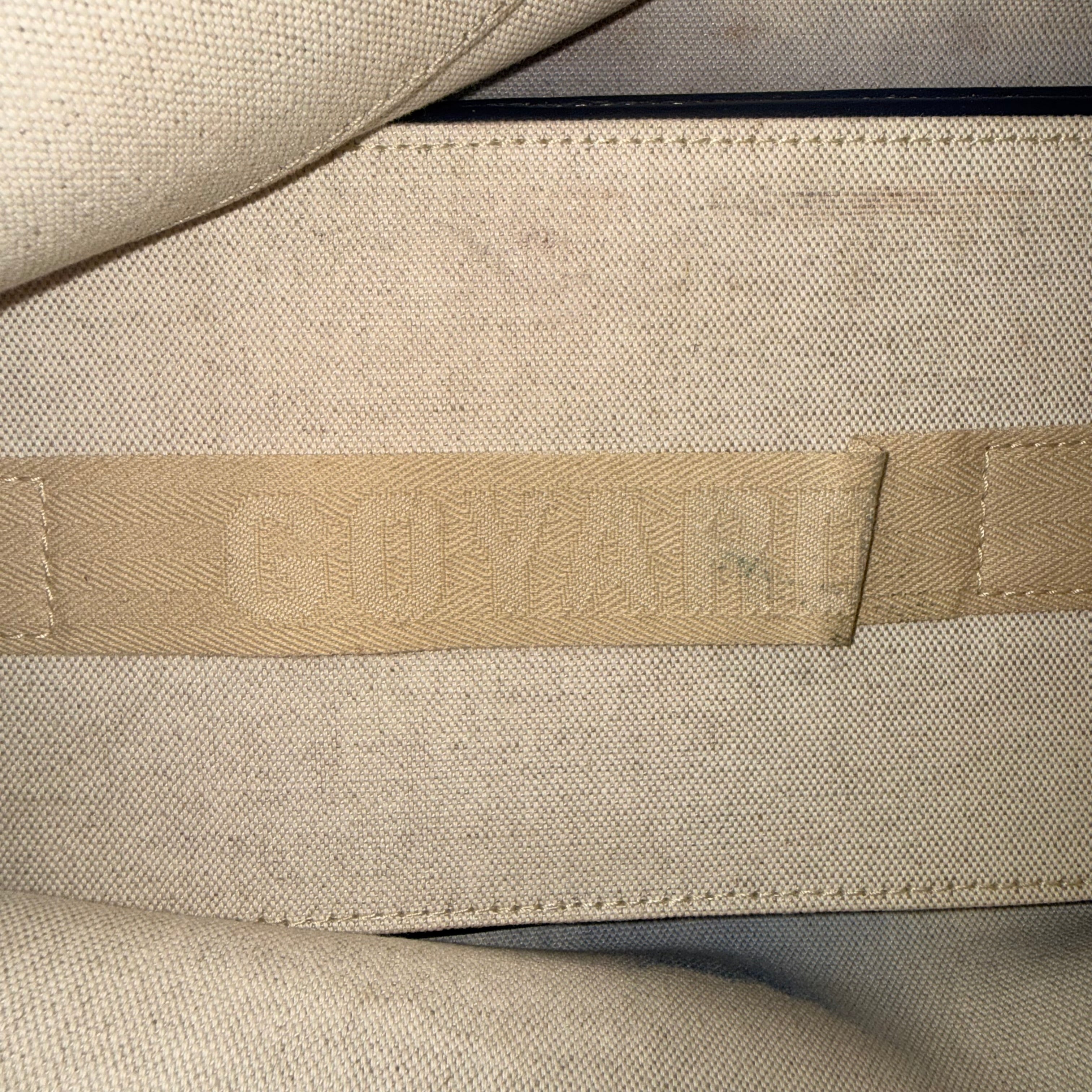 Goyard Capetein Messenger Bag Canvas Navy Blue