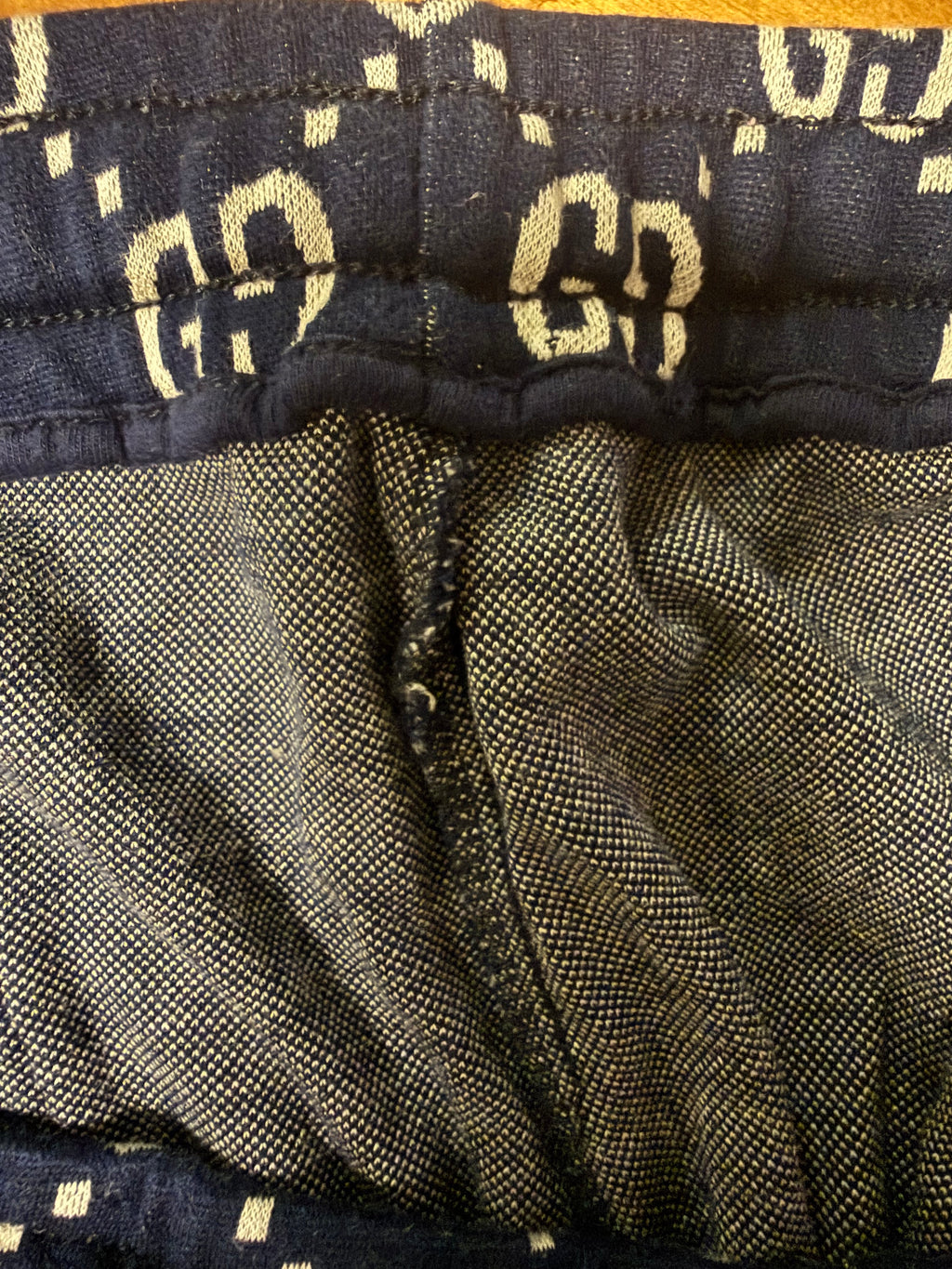Gucci Monogram Taped Sleeve Track Sweatpants Sz Large