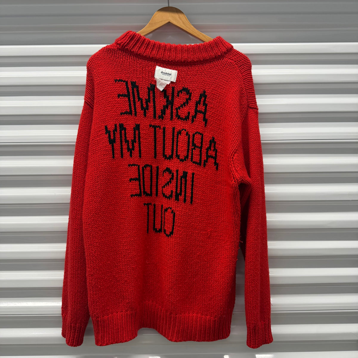Doublet Red Clown Crewneck Size Medium