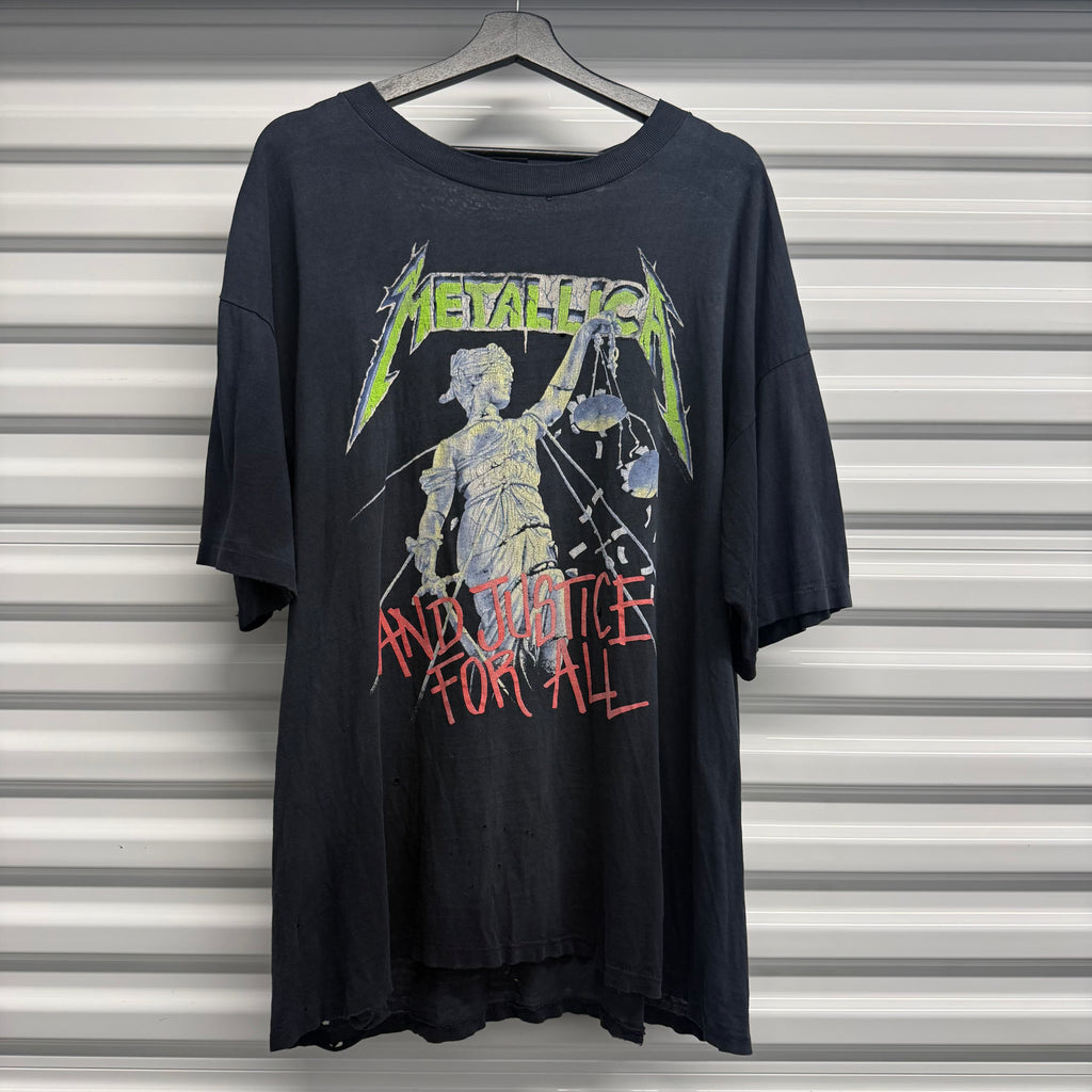 Vintage Metallica “And Justice For All Hammer” Shirt Size XL