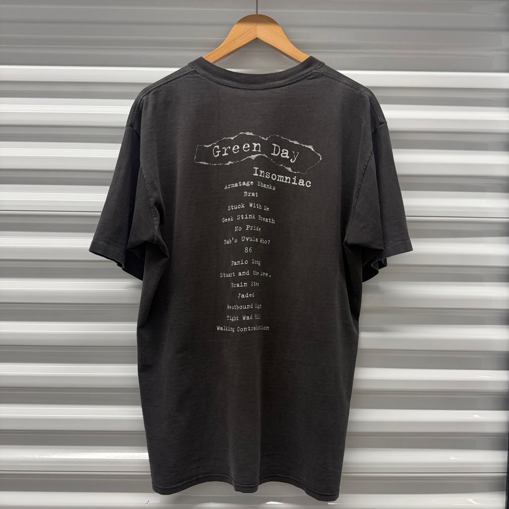 TwoSeven 27 Vintage Green Day Shirt Size XL