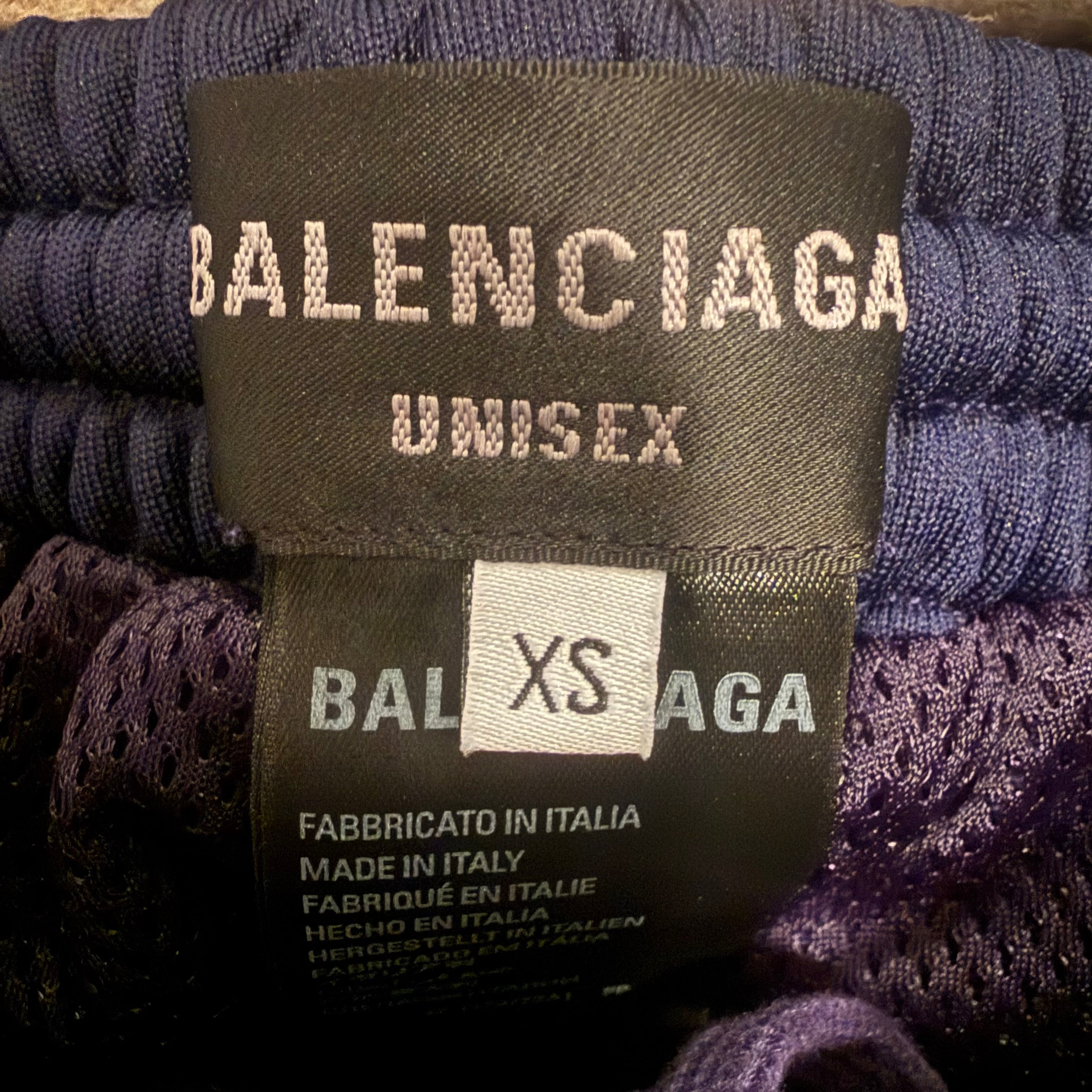 Balenciaga Grey Cut Up Sweatpants Size XS