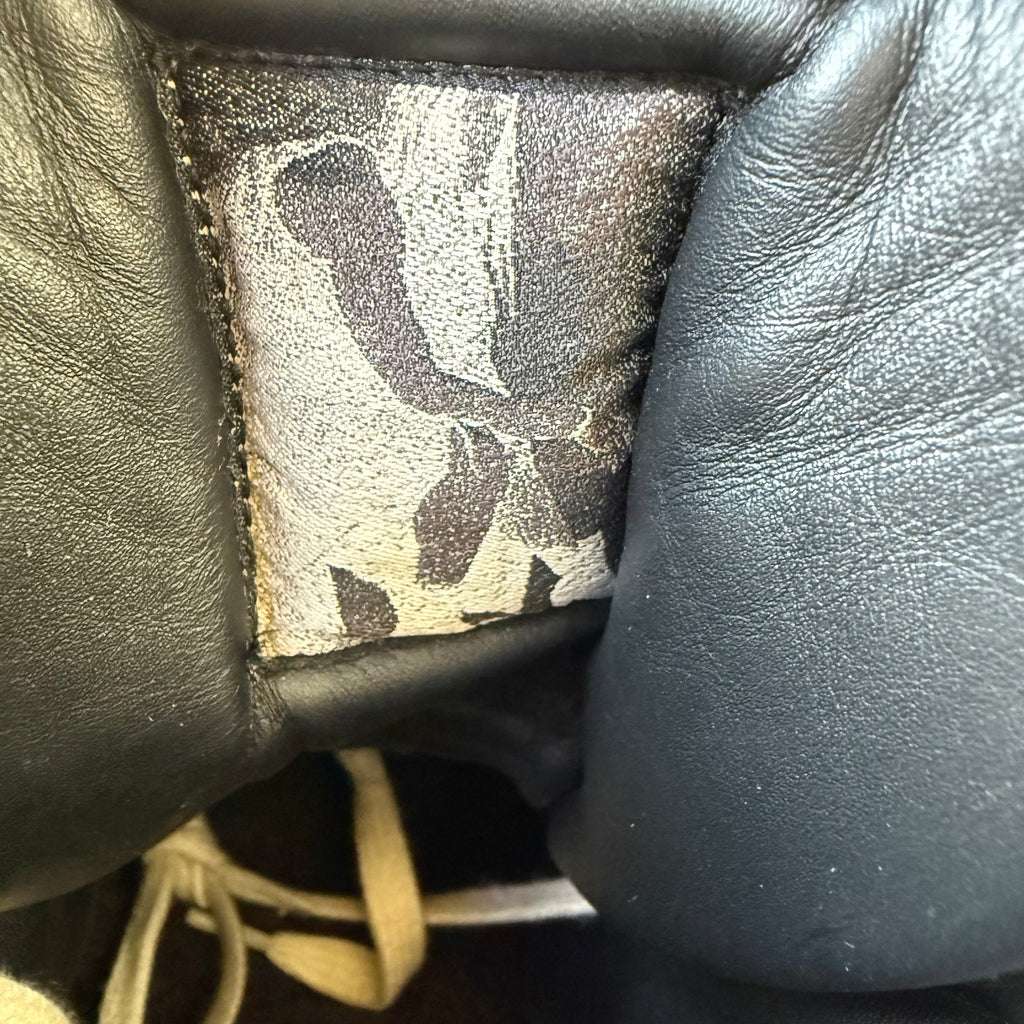 Rick Owens Black Suede Geobasket Size 11 (44)
