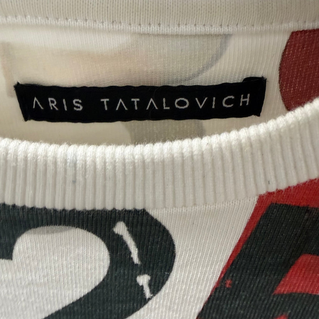 Aris Tatalovich Numbers Longsleeve Size Medium