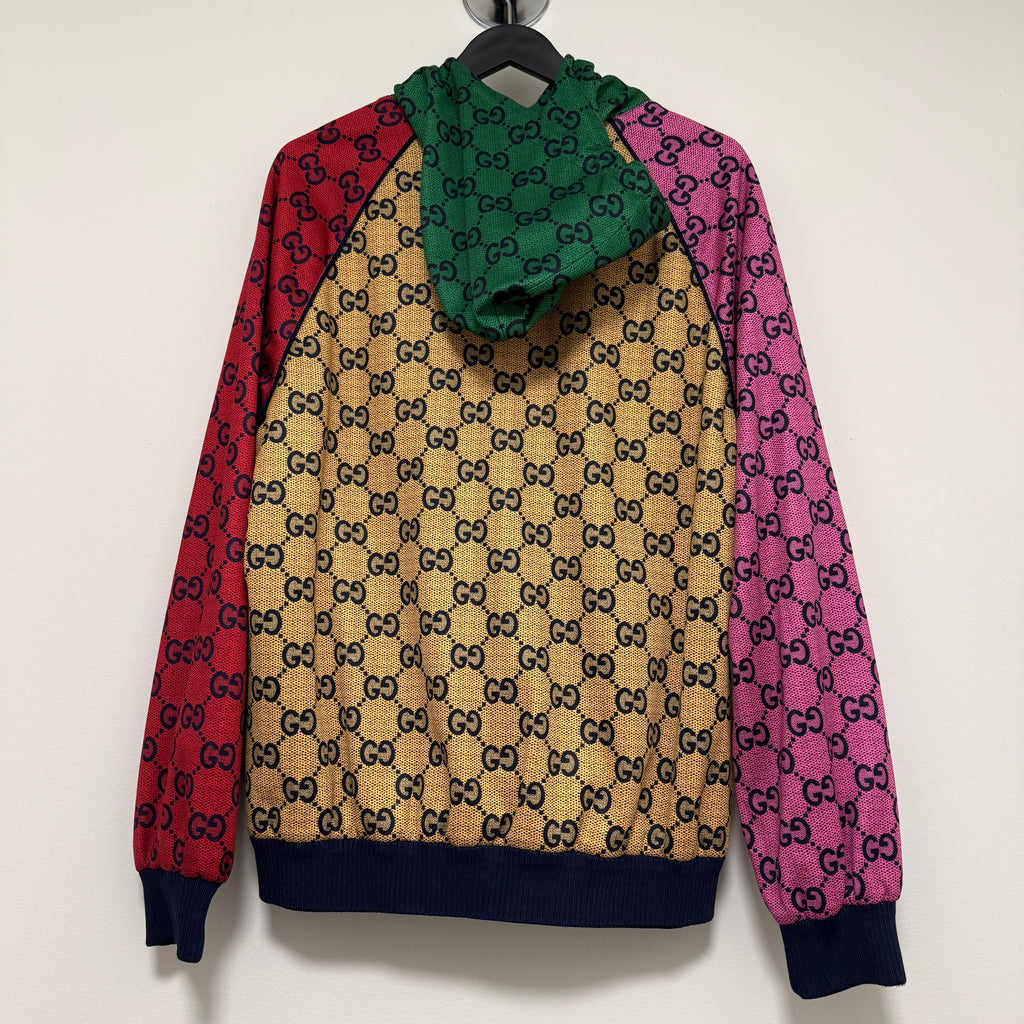 Gucci GG Supreme Jacket Multi-Colored Sz Medium