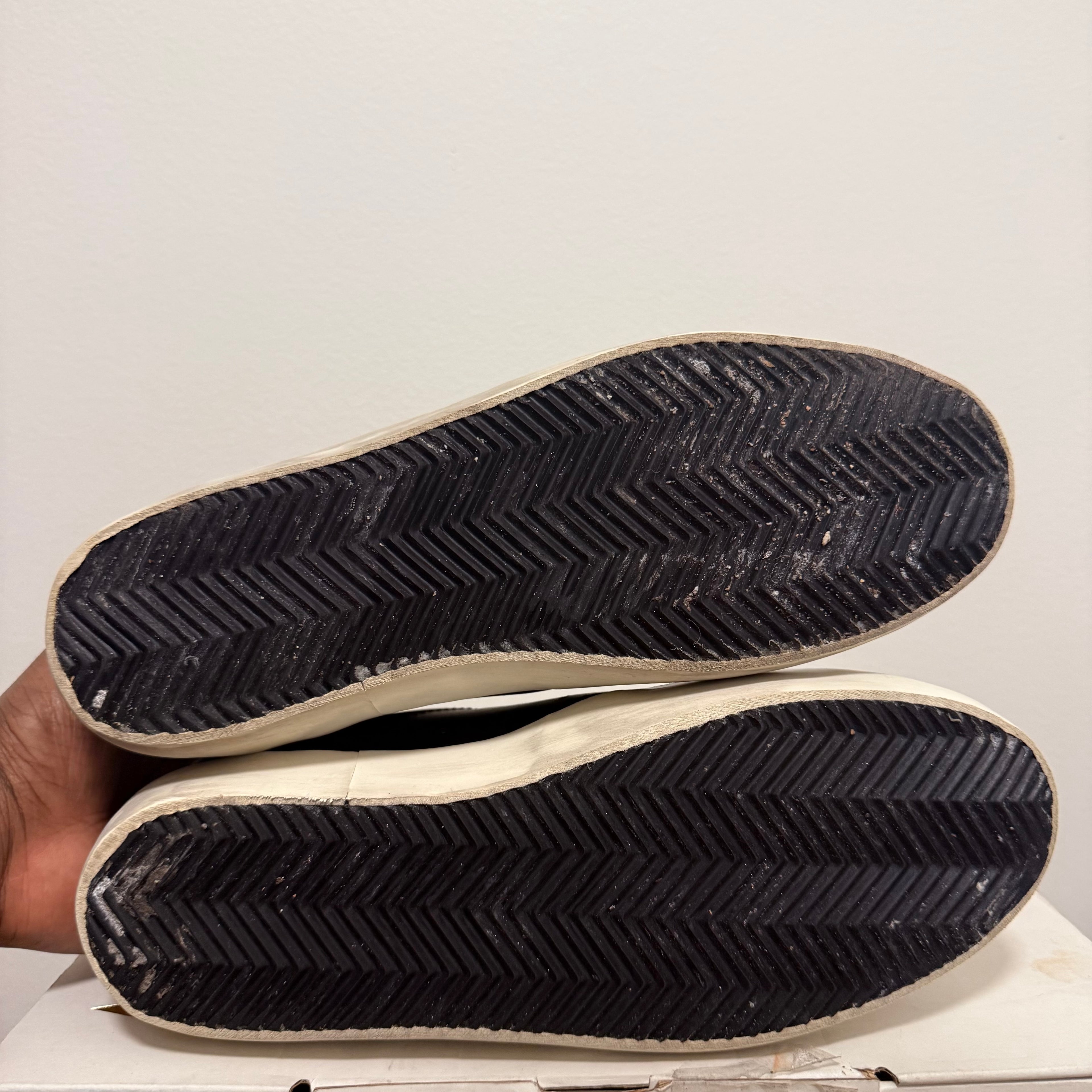 Golden Goose Superstar Black Sneaker Size 7