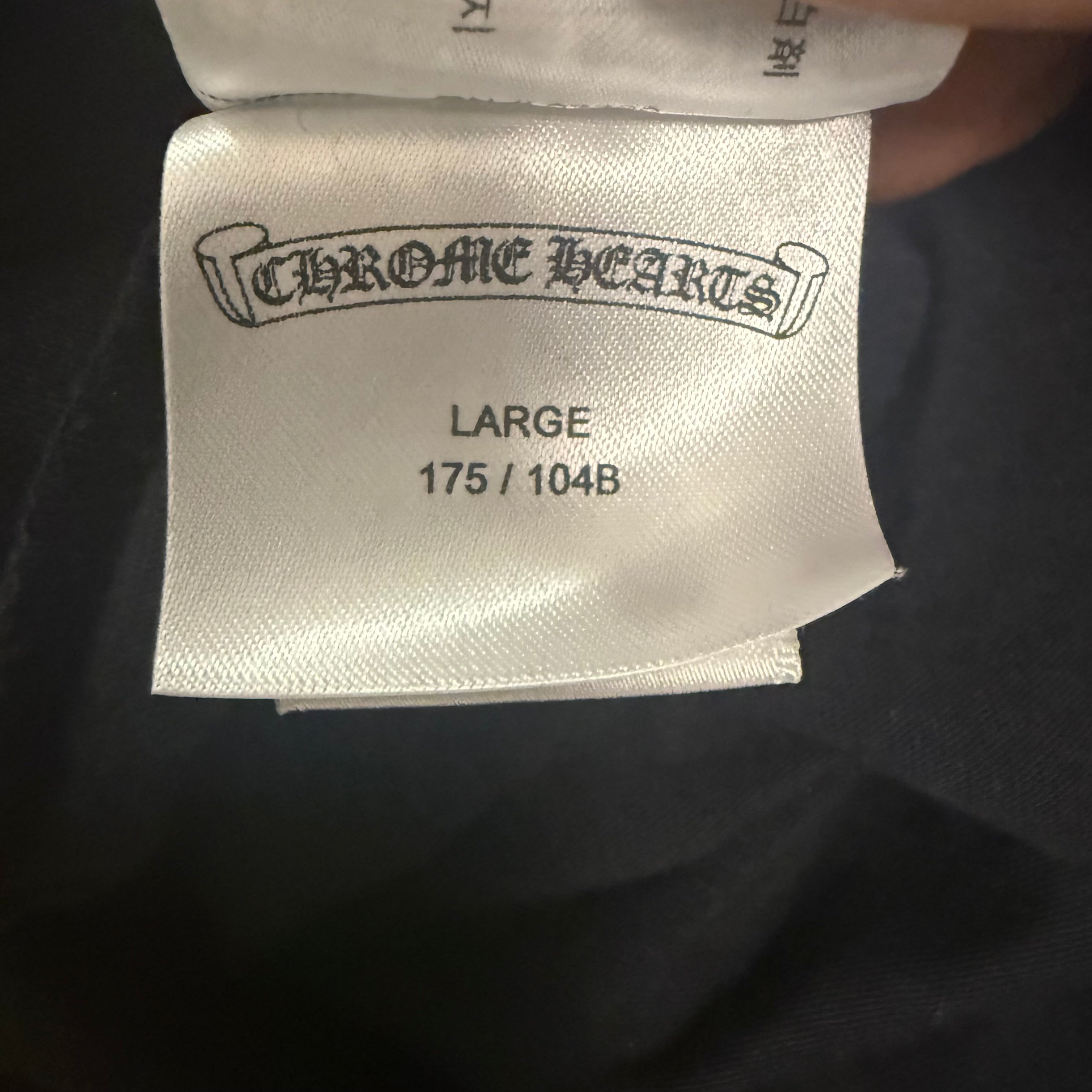 Chrome Hearts Neon Eye Chart T-shirt Sz Large