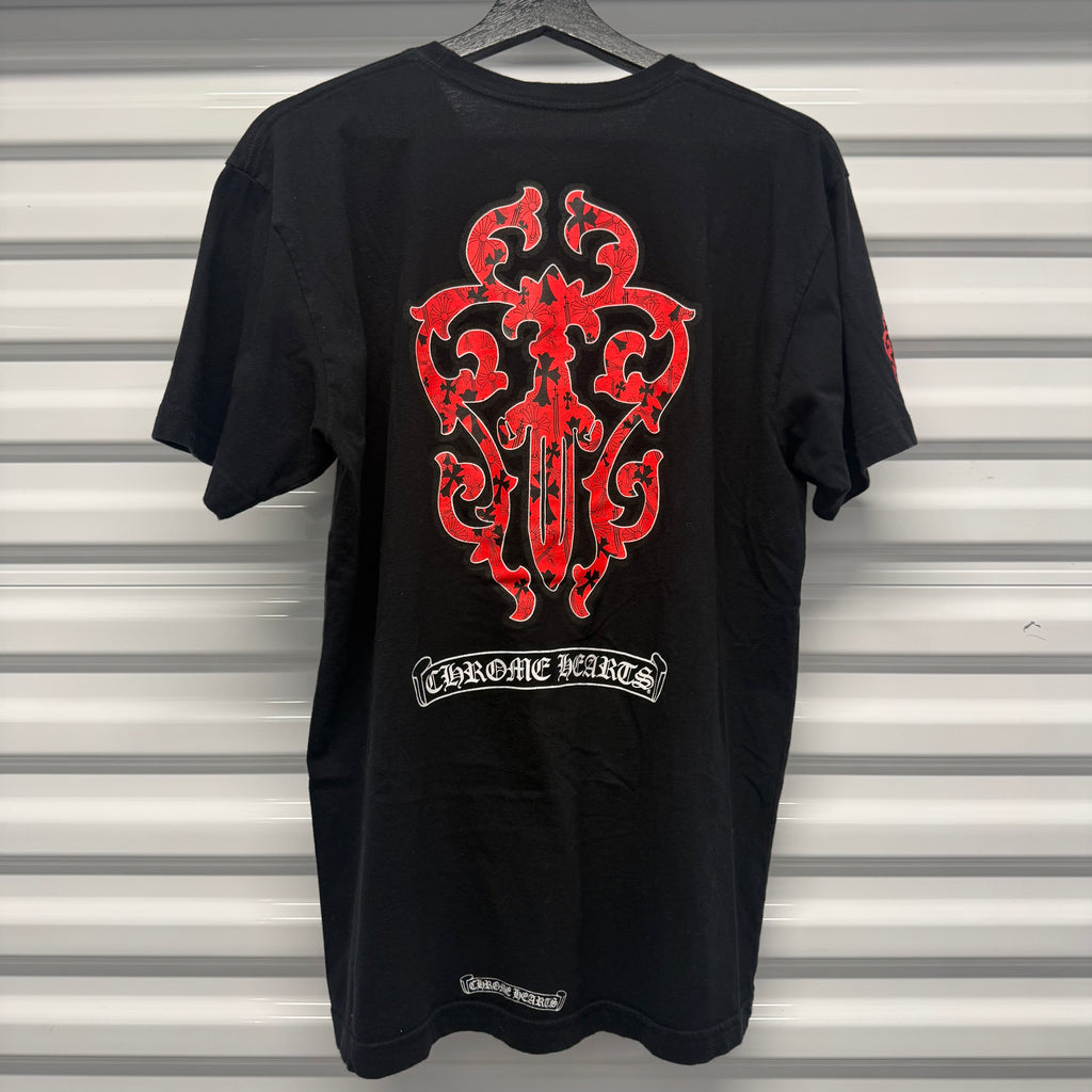 Chrome Hearts Black Vine Dagger Shirt Size Large