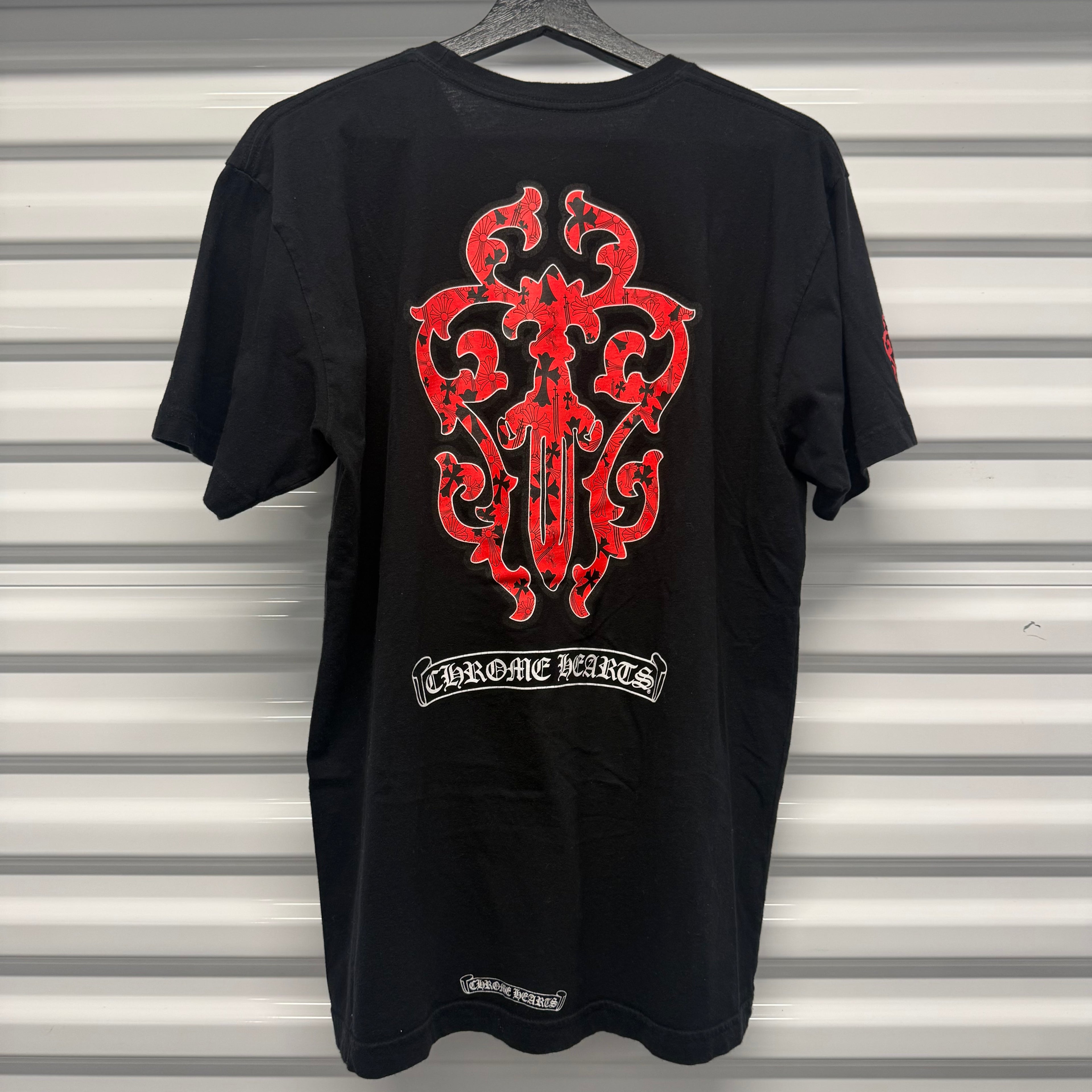 Chrome Hearts Black Vine Dagger Shirt Size Large