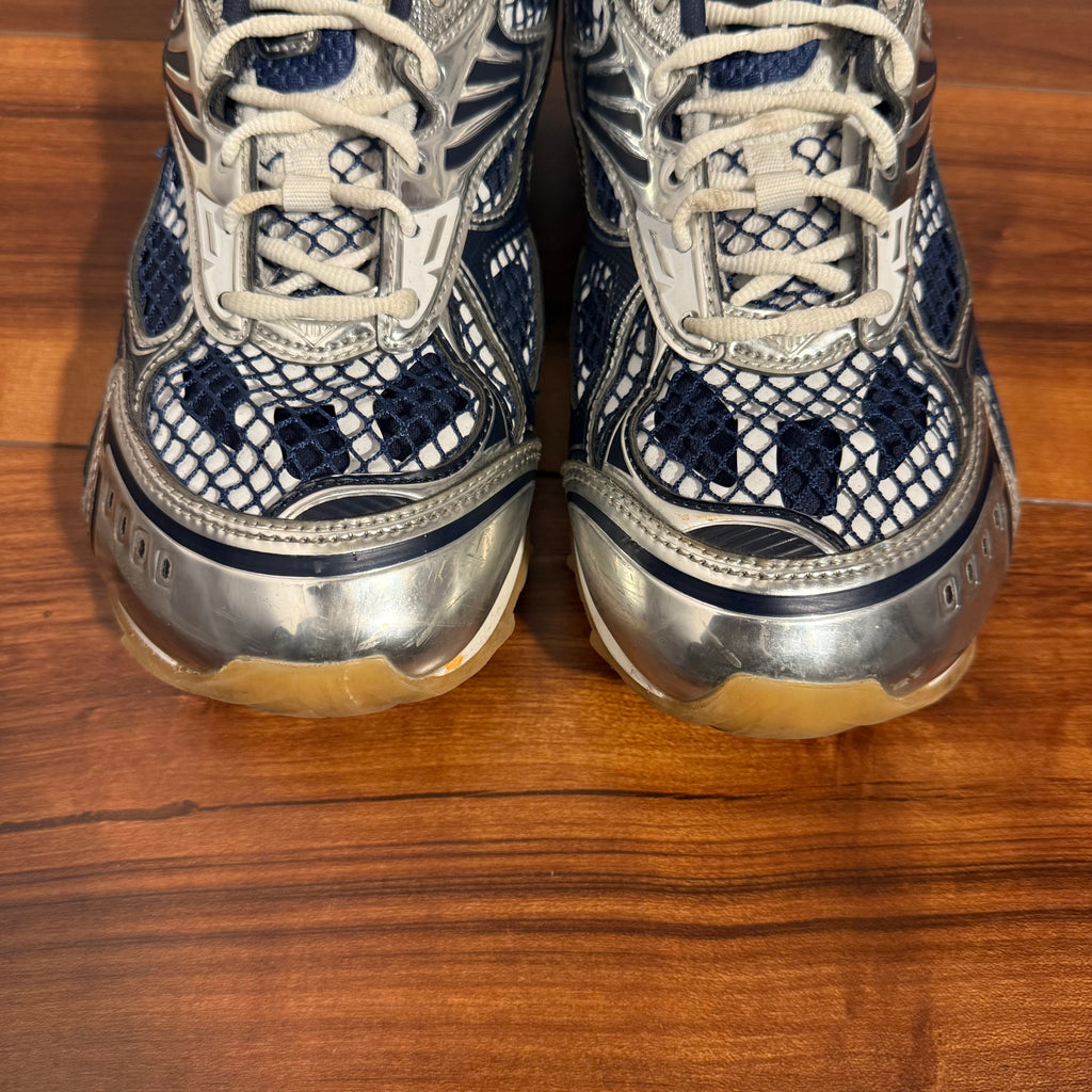 Bottega Veneta Blue/Silver Orbit Sneaker Size 10 (43 EU)