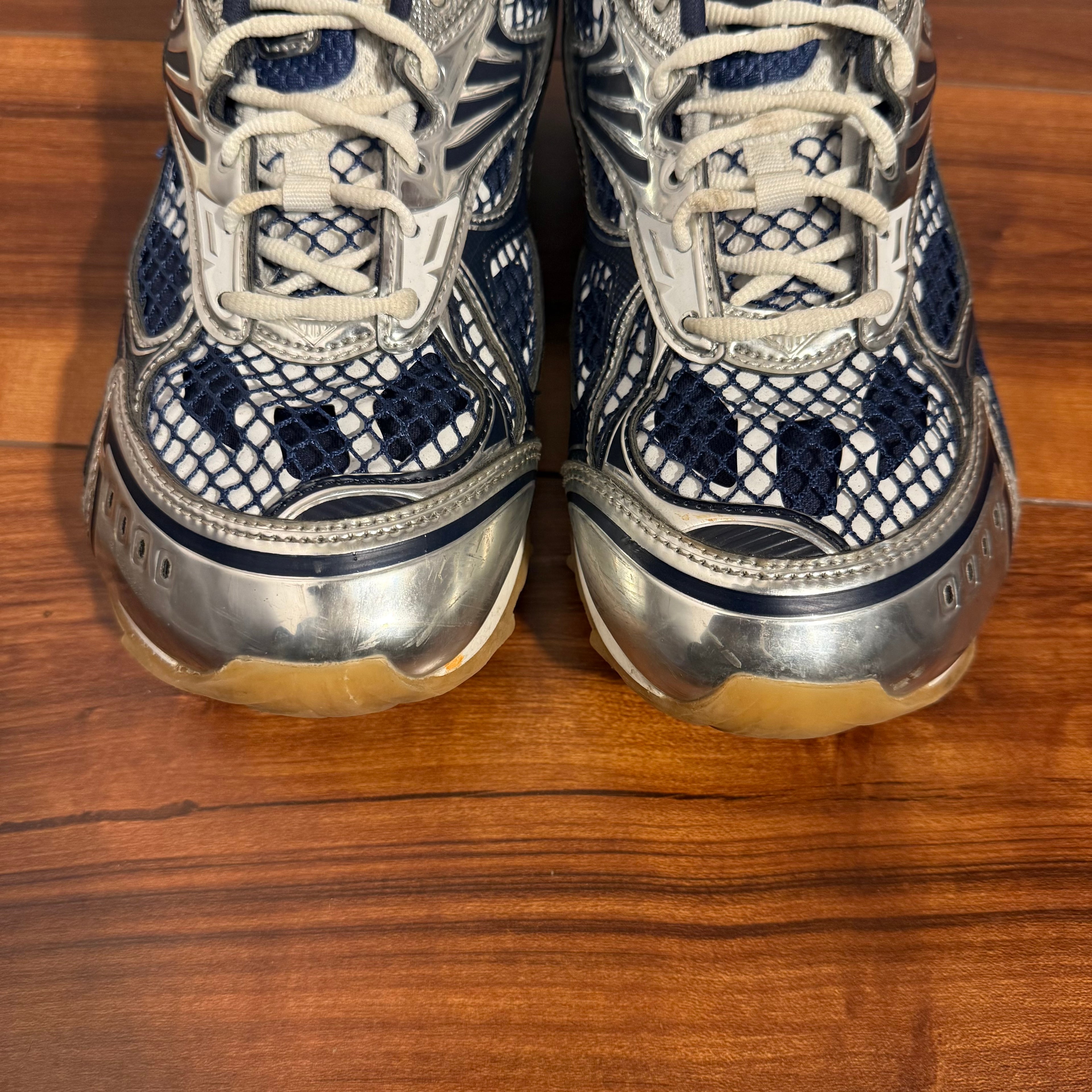 Bottega Veneta Blue/Silver Orbit Sneaker Size 10 (43 EU)