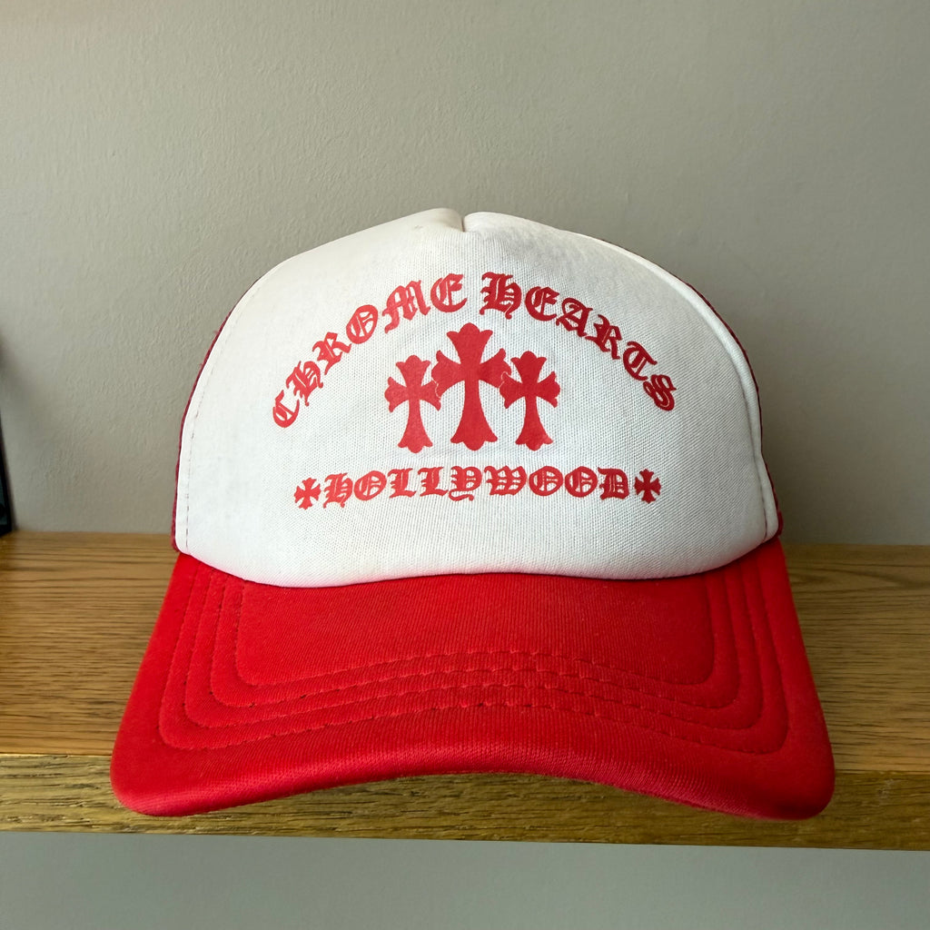 Chrome Hearts Red King Taco Hat