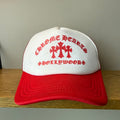 Chrome Hearts Red King Taco Hat