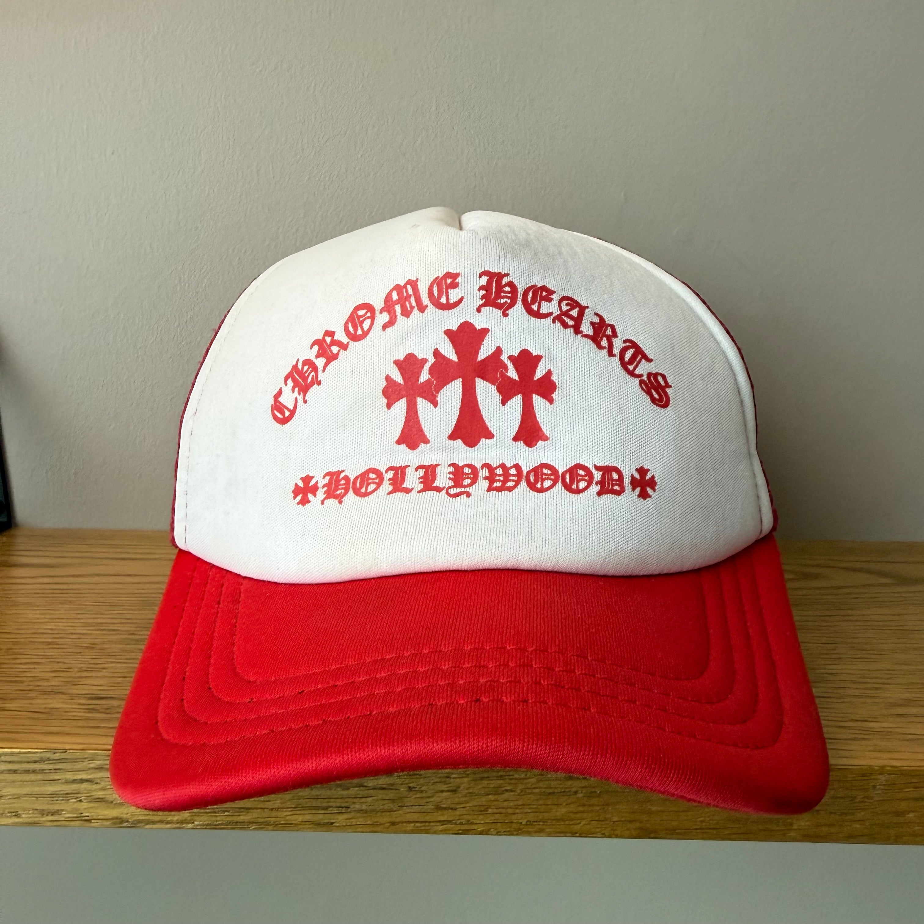 Chrome Hearts Red King Taco Hat