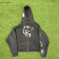 Enfants Riches Deprimes Black Asphyxiation Zip Up Size Medium