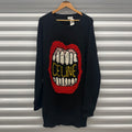 Celine Dancing Mouth Sweater Size Large
