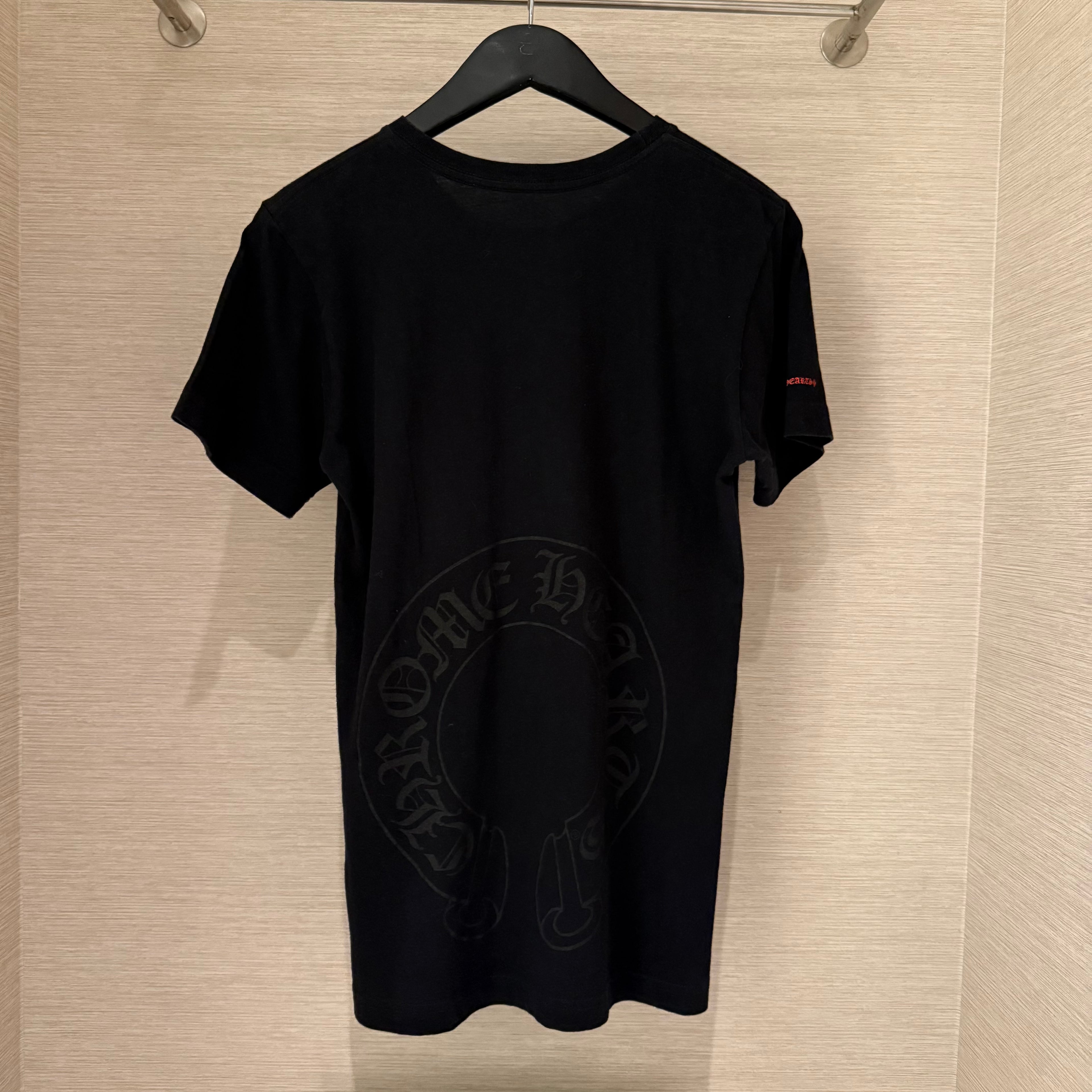 Chrome Hearts Horseshoe Scroll Logo Pocket Shirt Size Small
