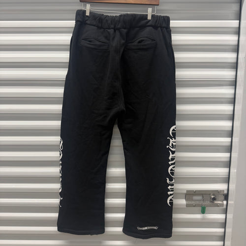 Chrome Hearts Black Horseshoe Sweatpants Size XXL
