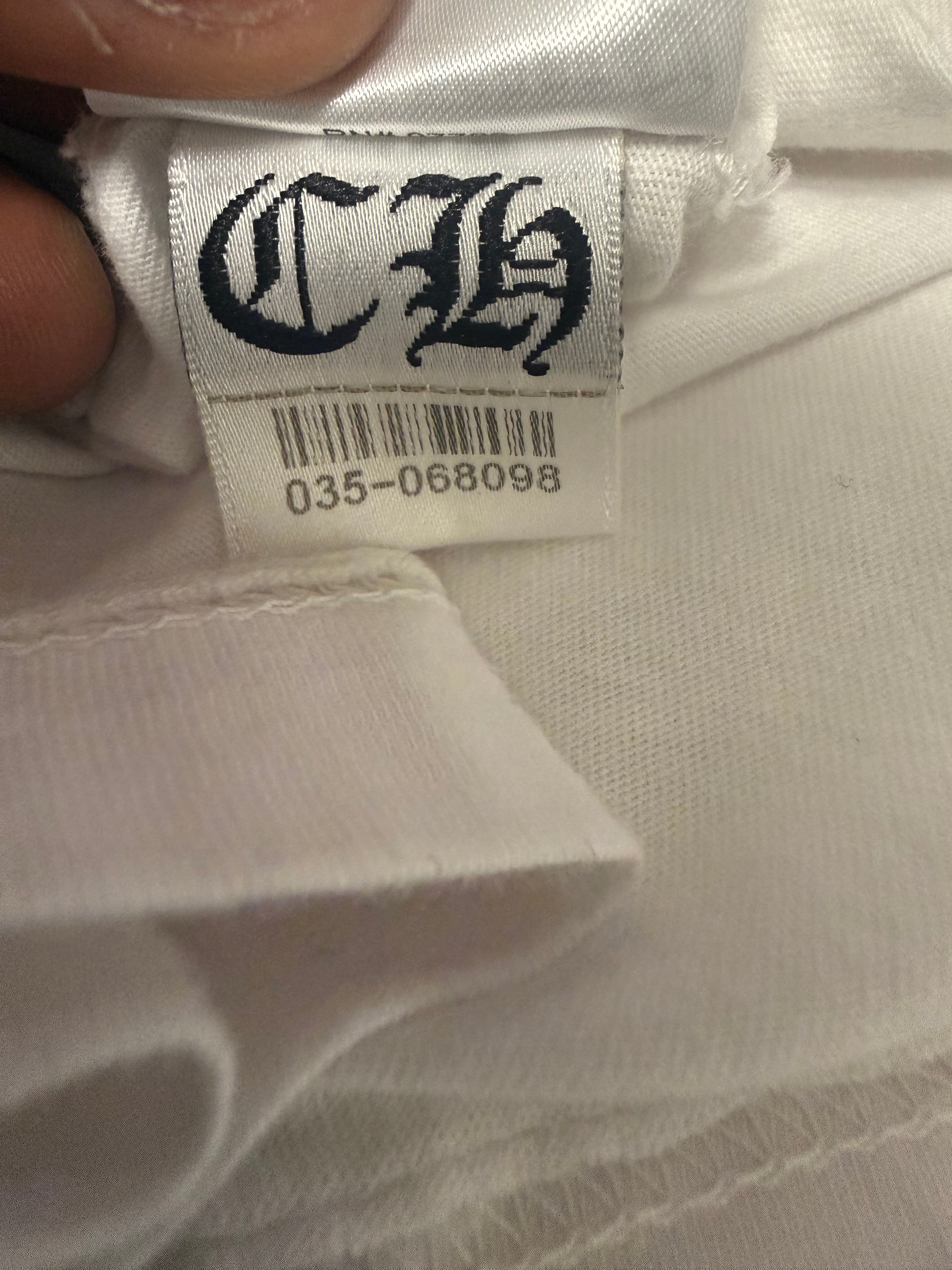 Chrome Hearts White Purple Longsleeve T-Shirt Sz Large