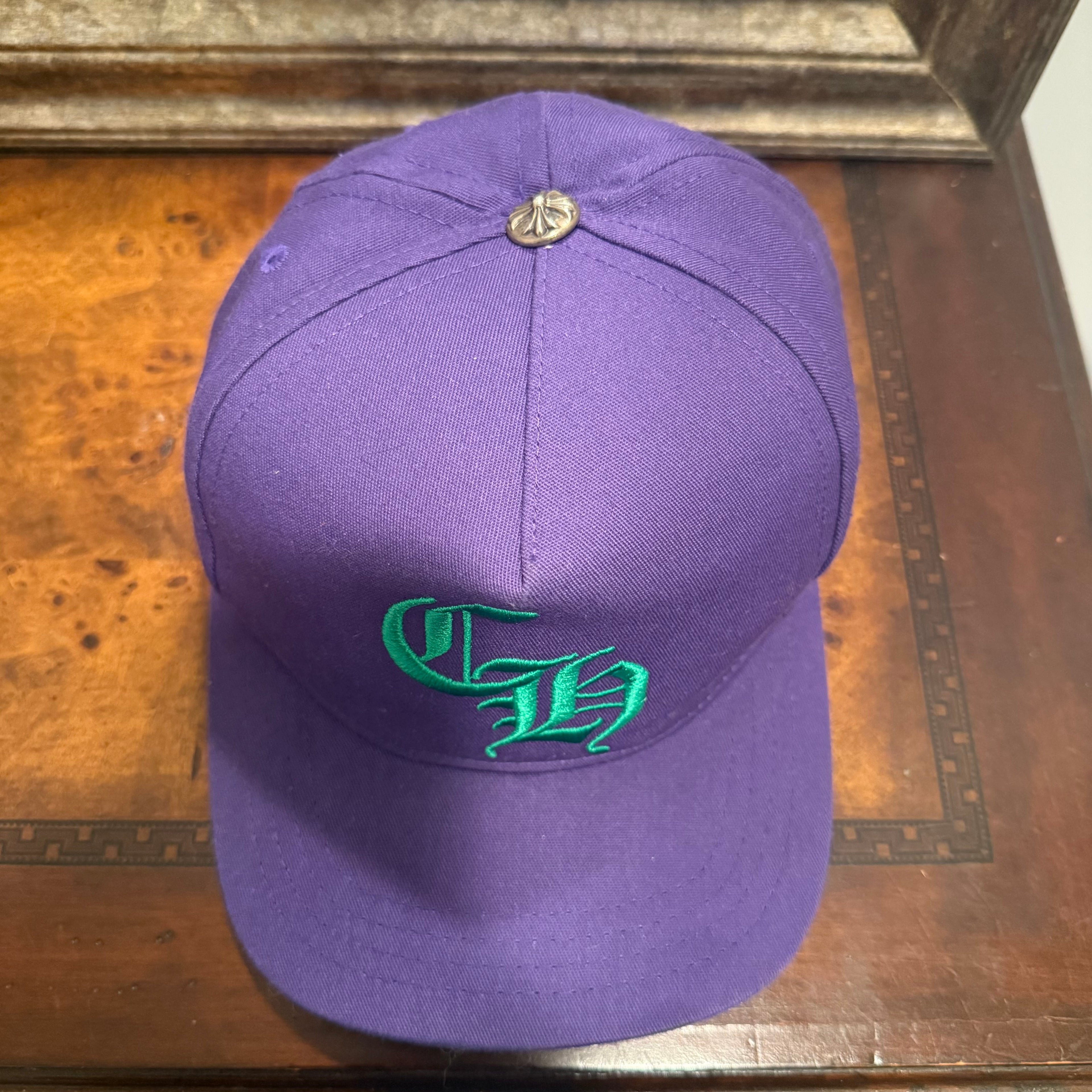 Chrome Hearts Purple and Green Hat