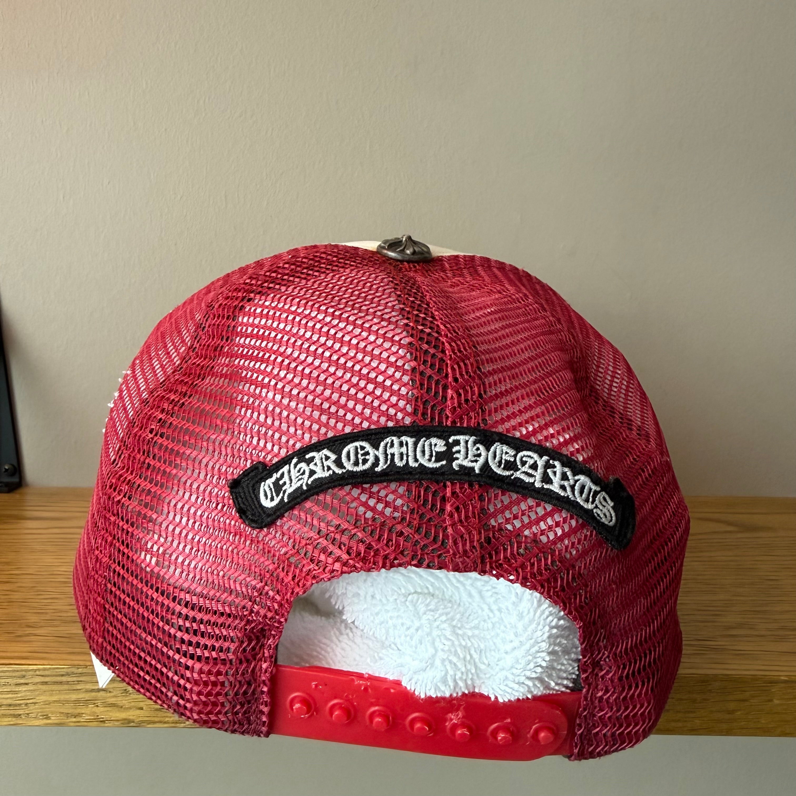 Chrome Hearts Red King Taco Hat