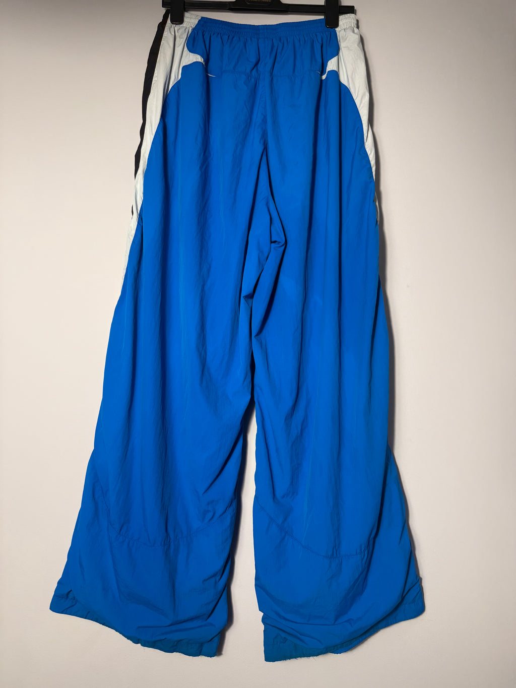 Balenciaga FW23 3B Sports Icon Blue Trackpants Size Medium