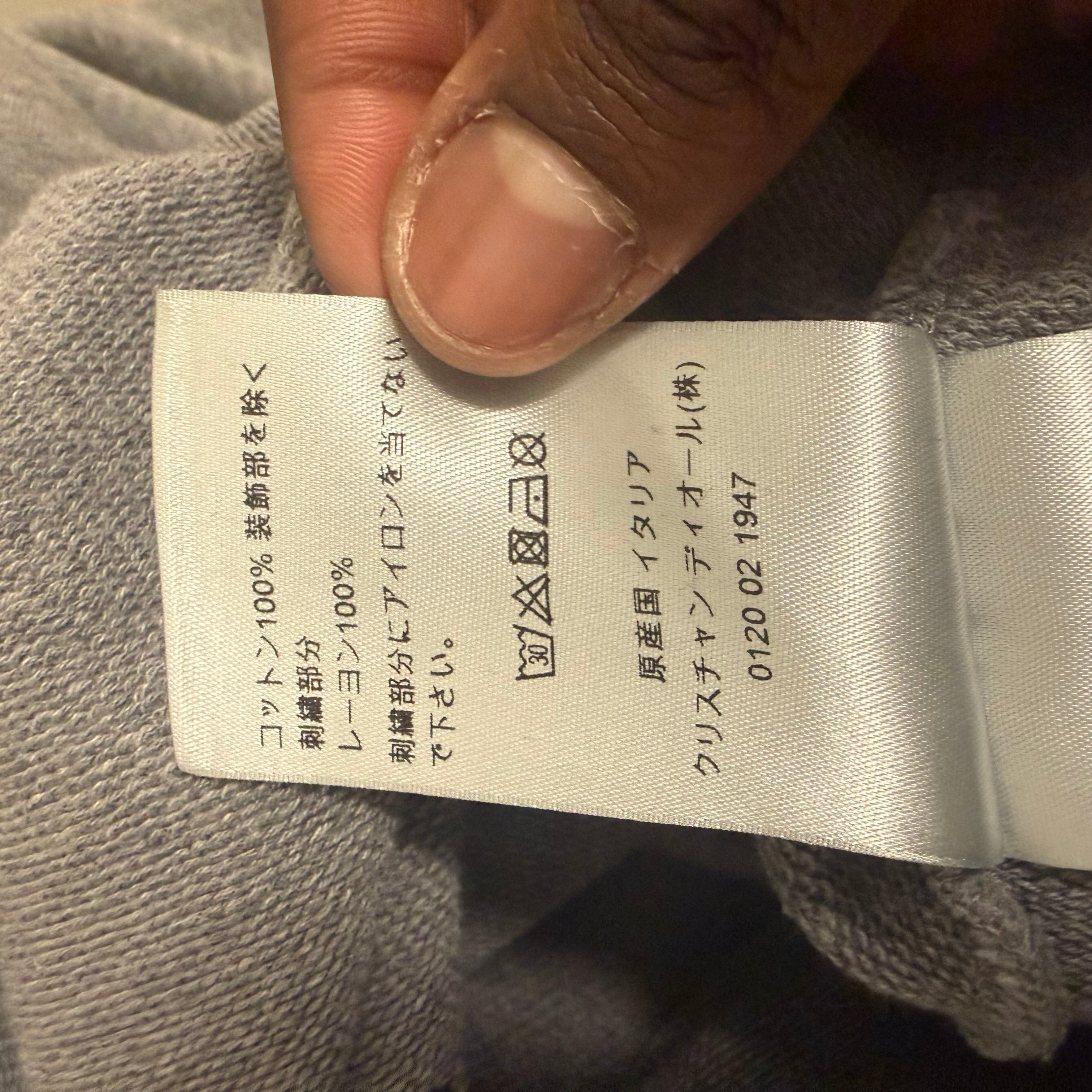 Dior Homme Forever Young Dior by Dior Jumper Sweater Grey Sz XL
