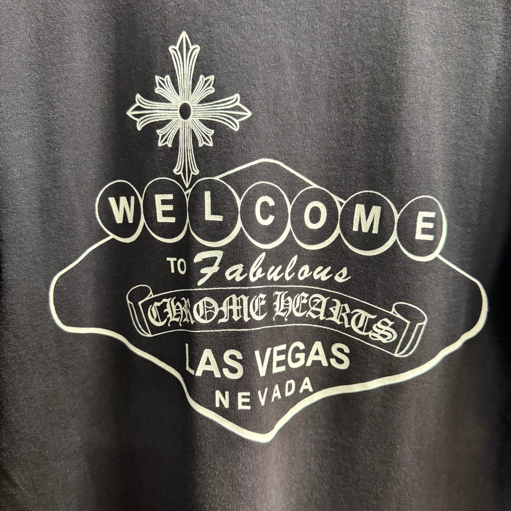 Chrome Hearts Vintage Black Welcome To Las Vegas Shirt Size Medium