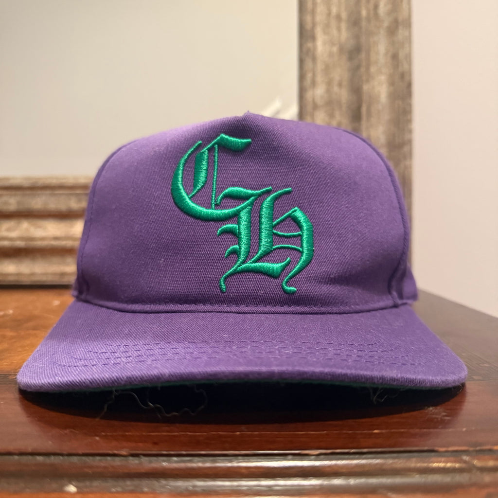 Chrome Hearts Purple and Green Hat