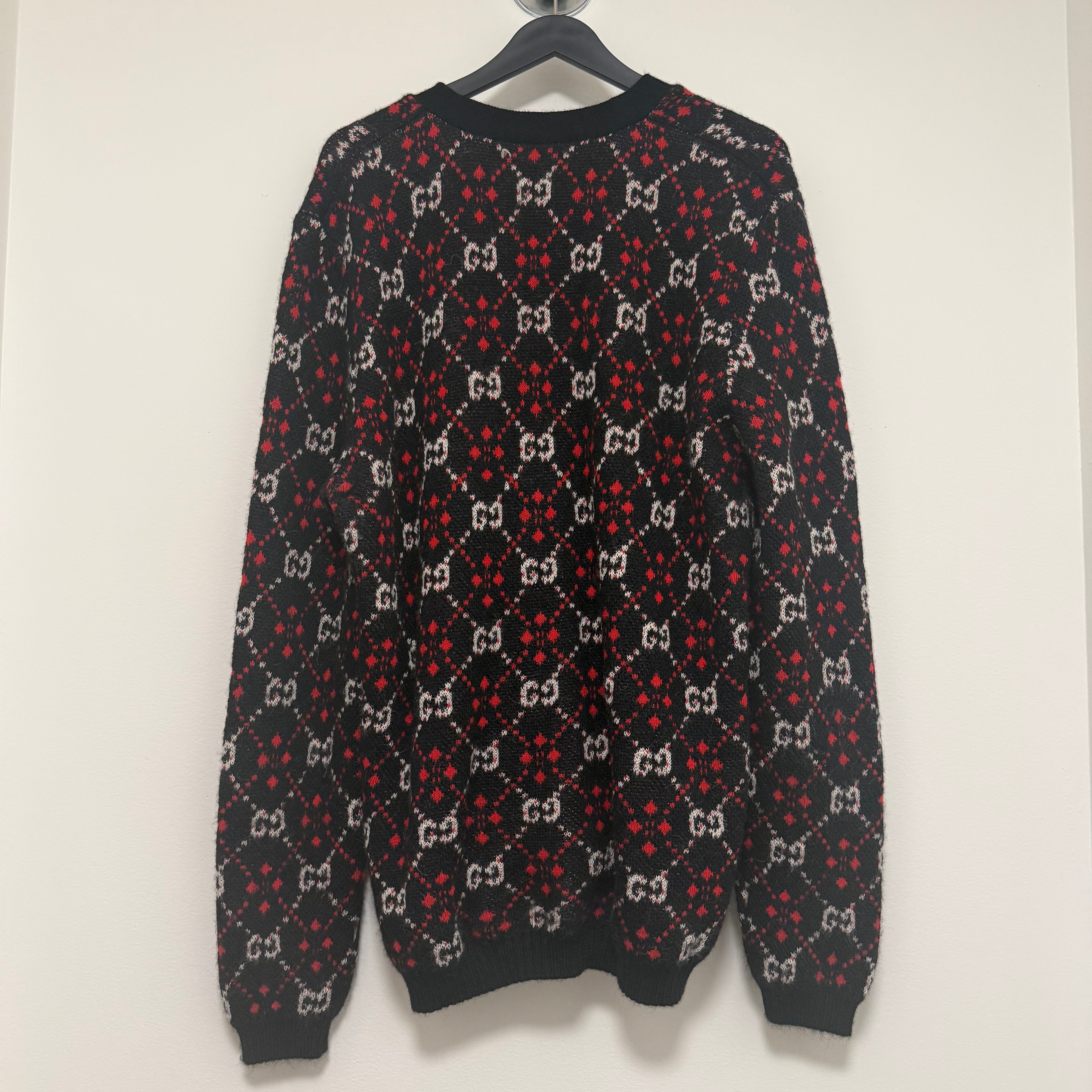 Gucci Cotton Wool Knit Cruise SS19 Sweater Sz Large
