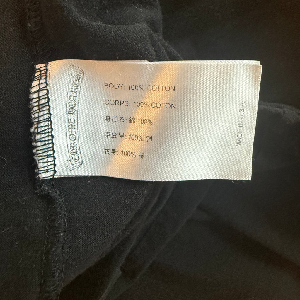 Chrome Hearts Black Fuck You Scroll Shirt Sz Large