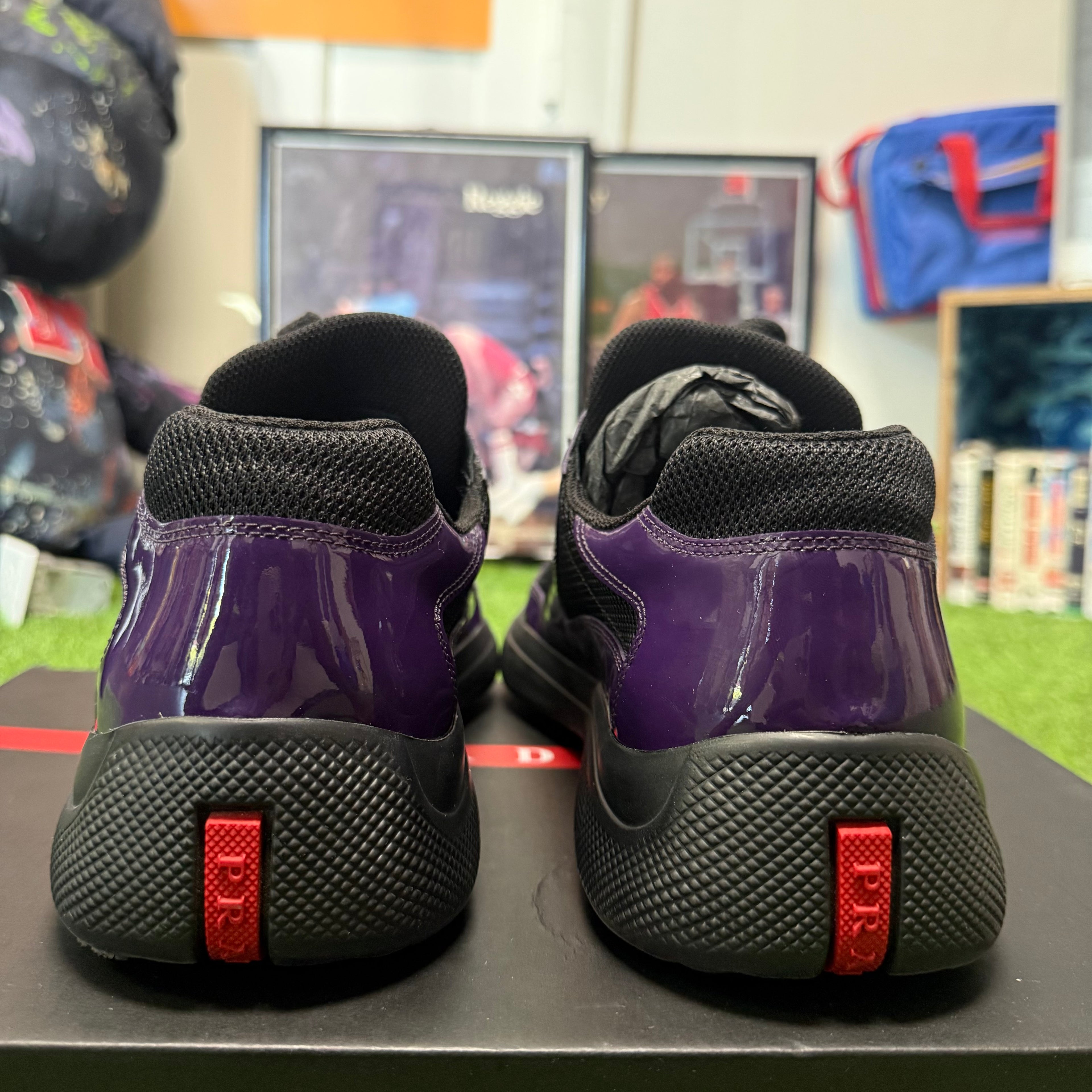 Prada Americas Cup Purple Size 10