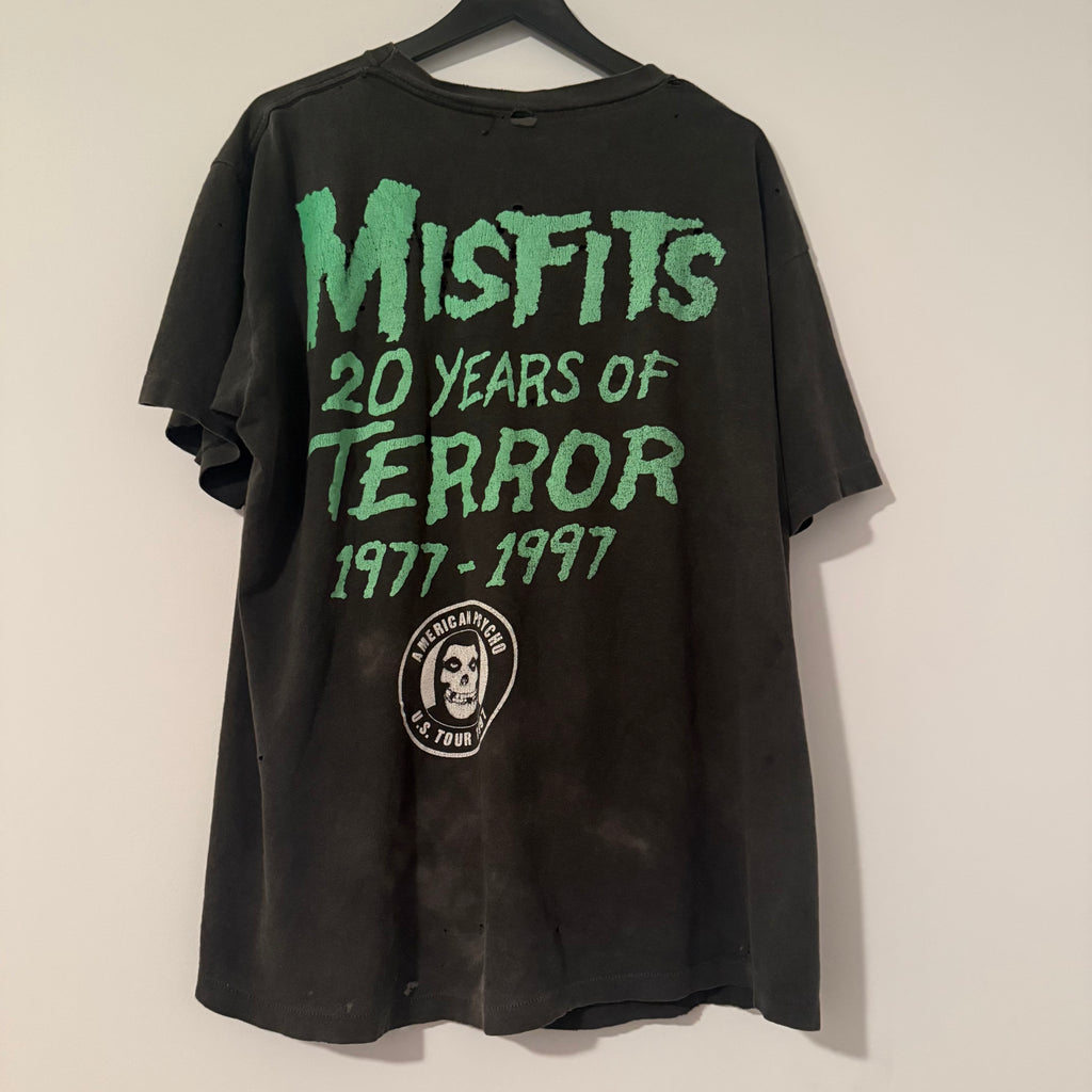 Vintage Misfits Black Shirt Size XL