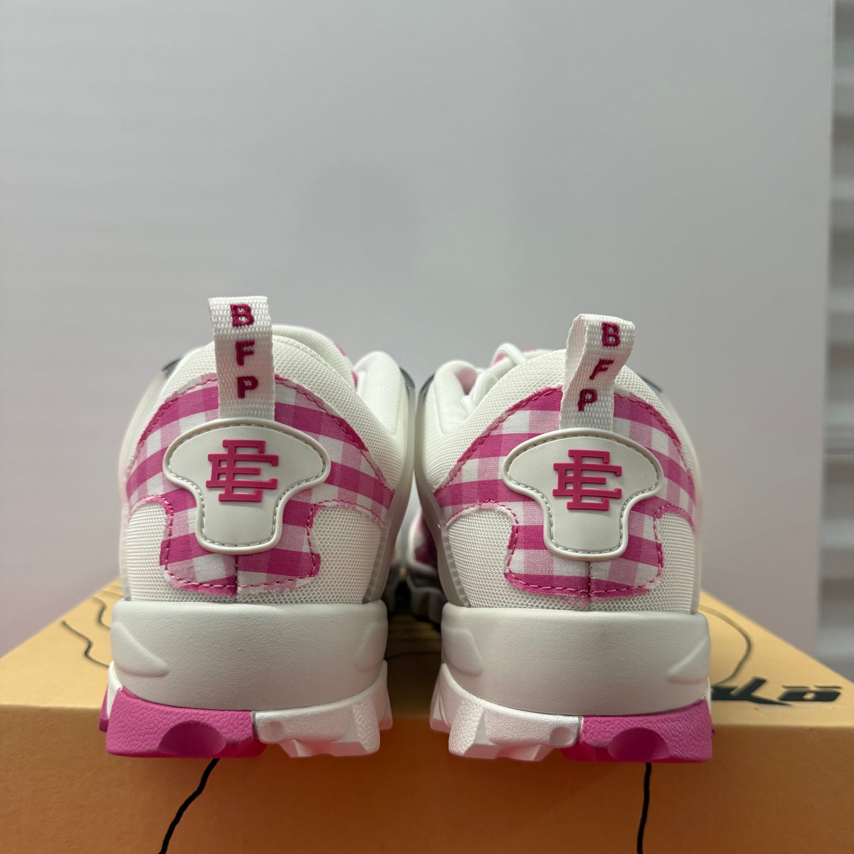 Sicko x Eric Emmanuel Pink/White Hiking Shoe Size 44 DS